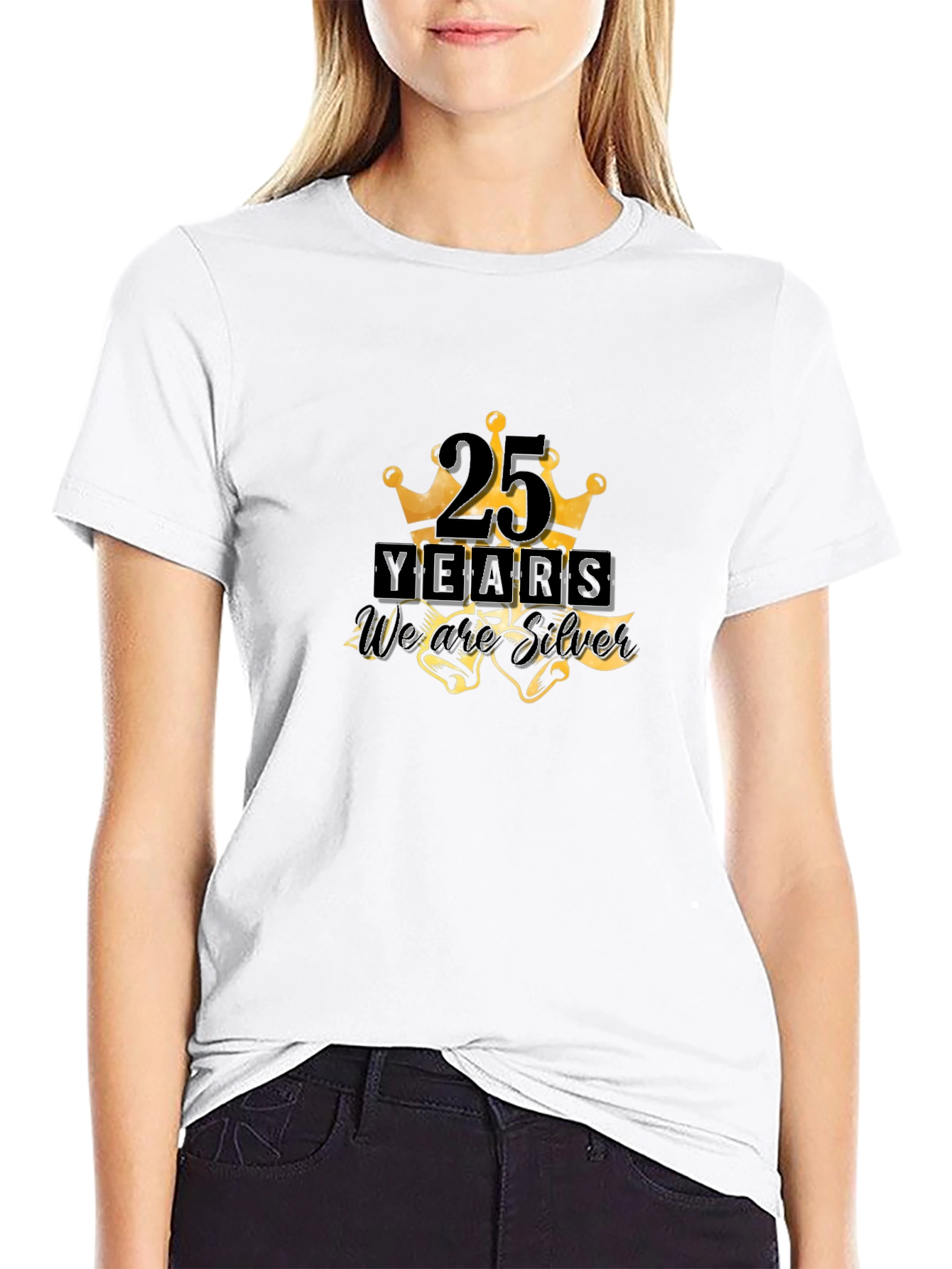 25th Anniversary Black T-Shirt