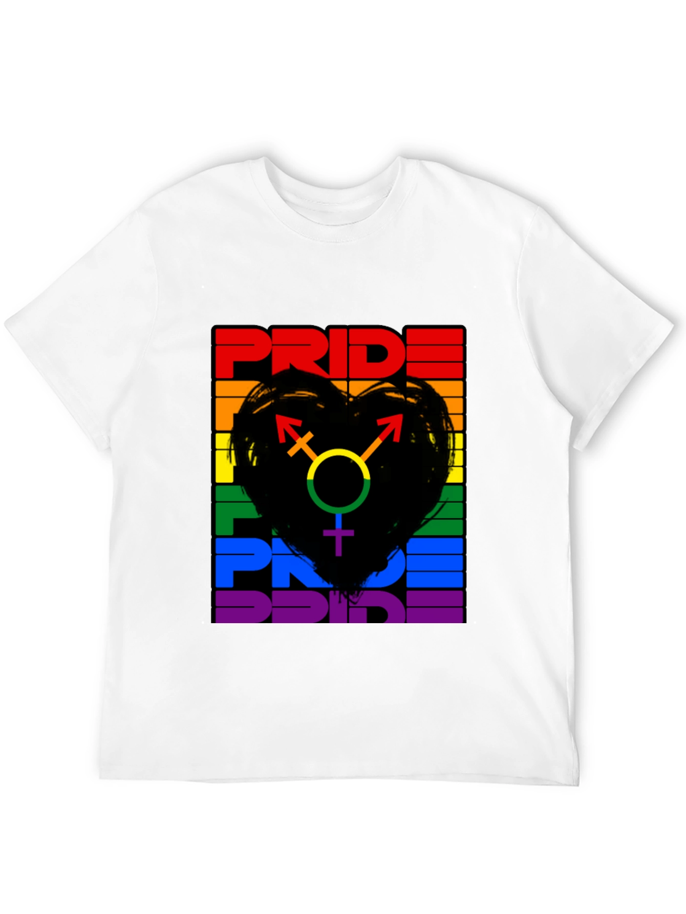 Pride Rainbow Graphic Tee