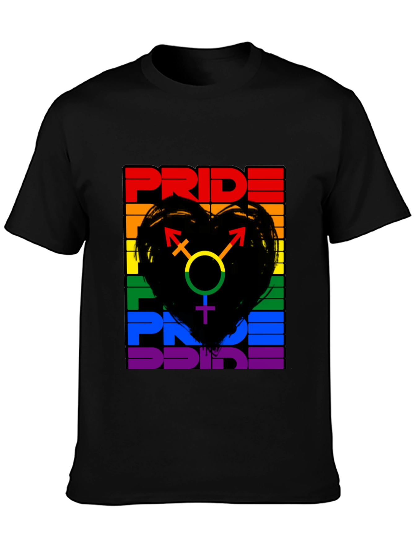 Pride Rainbow Graphic Tee