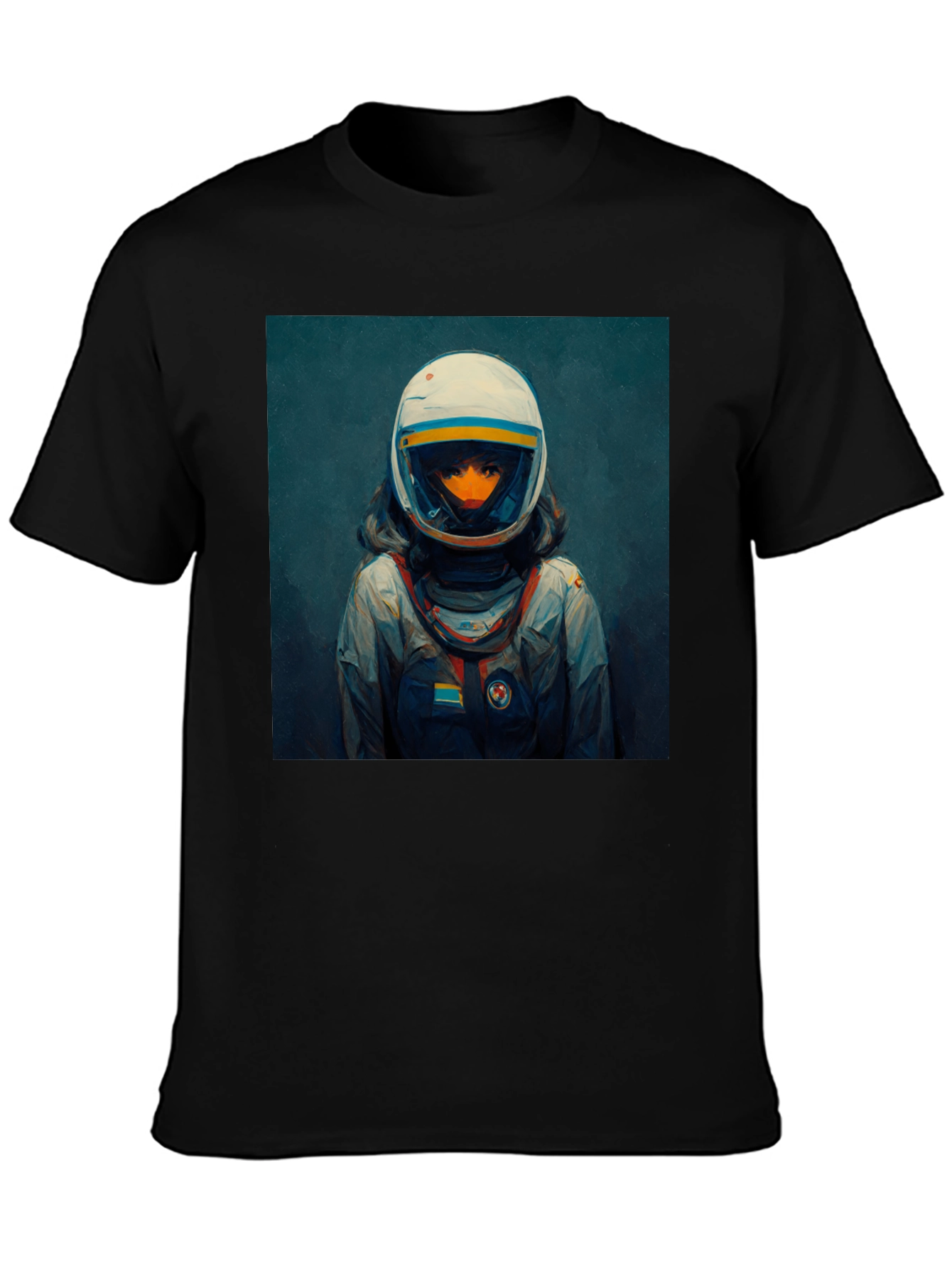 Astronaut Graphic Tee - Cool Space Helmet Design