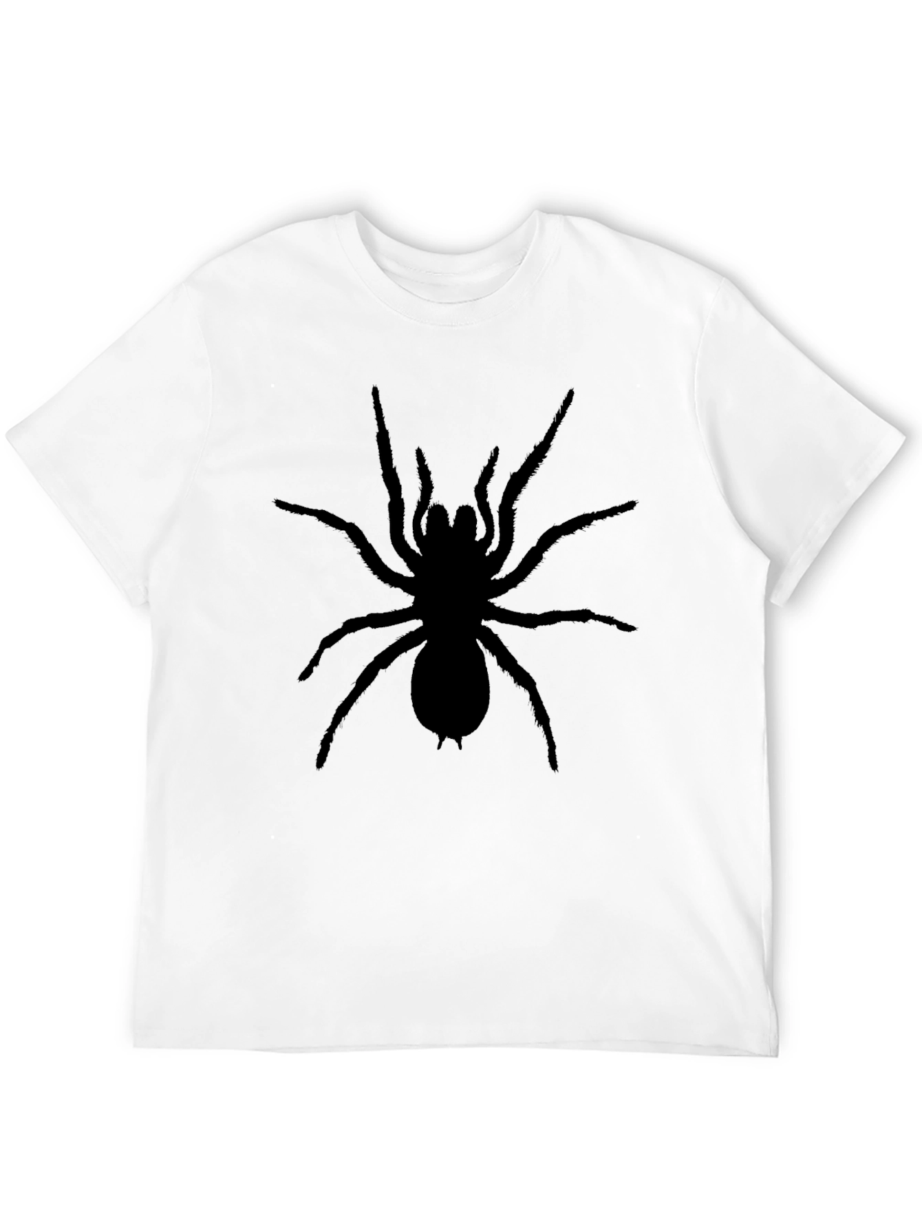 Black Spider Graphic Tee - Halloween Ready
