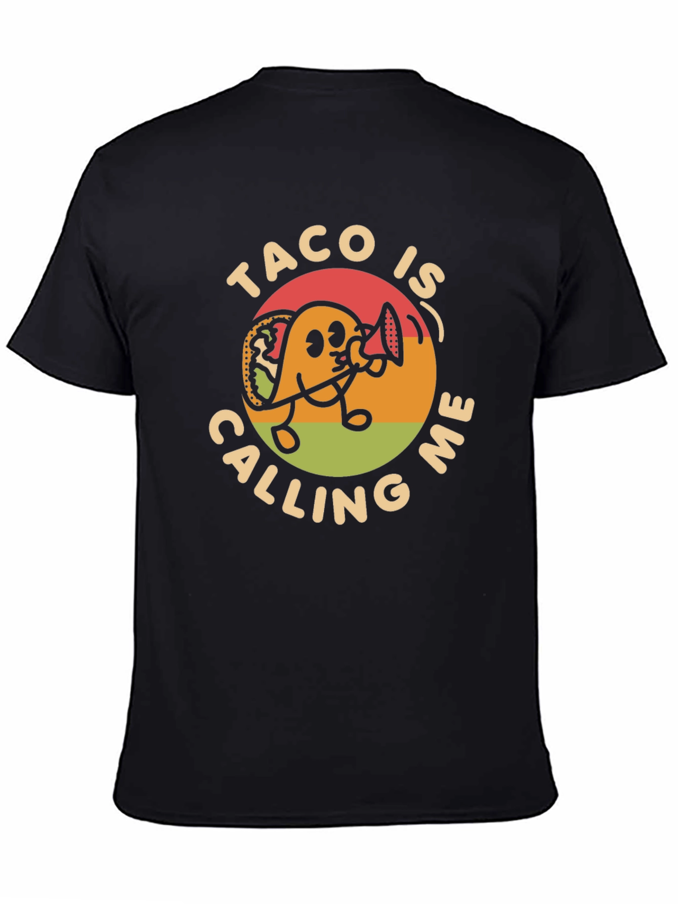 Taco Calling Graphic Tee - Funny Food Lovers T-Shirt