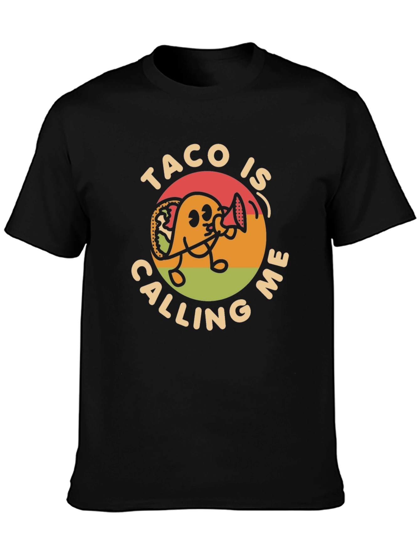 Taco Calling Graphic Tee - Funny Food Lovers T-Shirt