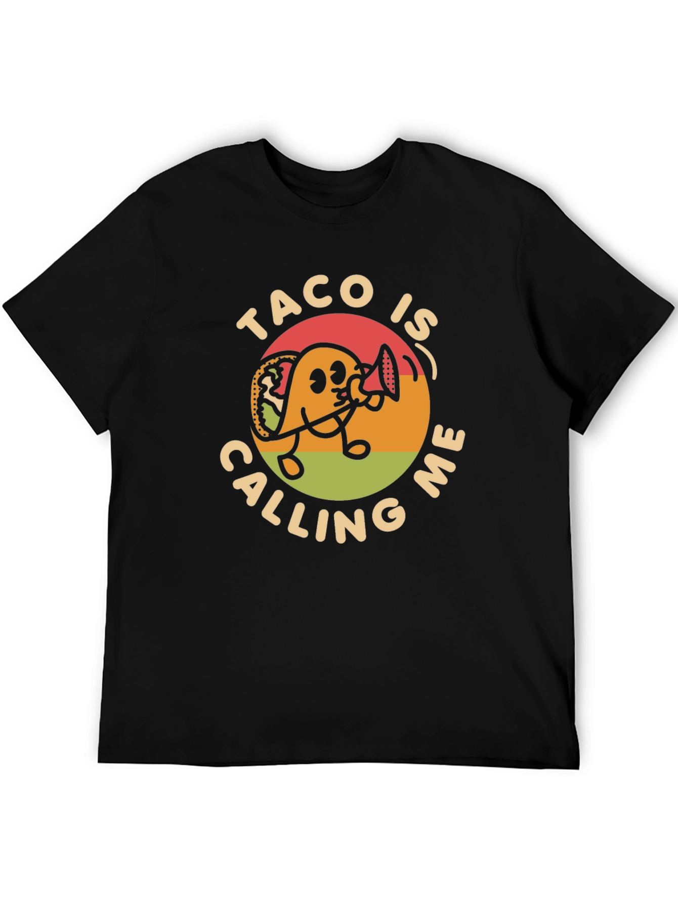 Taco Calling Graphic Tee - Funny Food Lovers T-Shirt