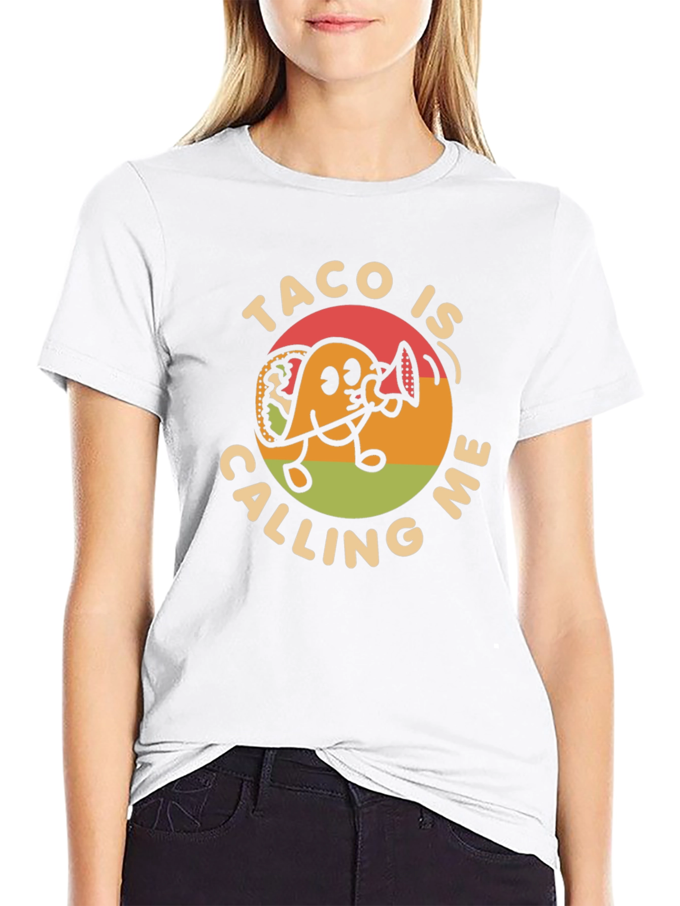 Taco Calling Graphic Tee - Funny Food Lovers T-Shirt