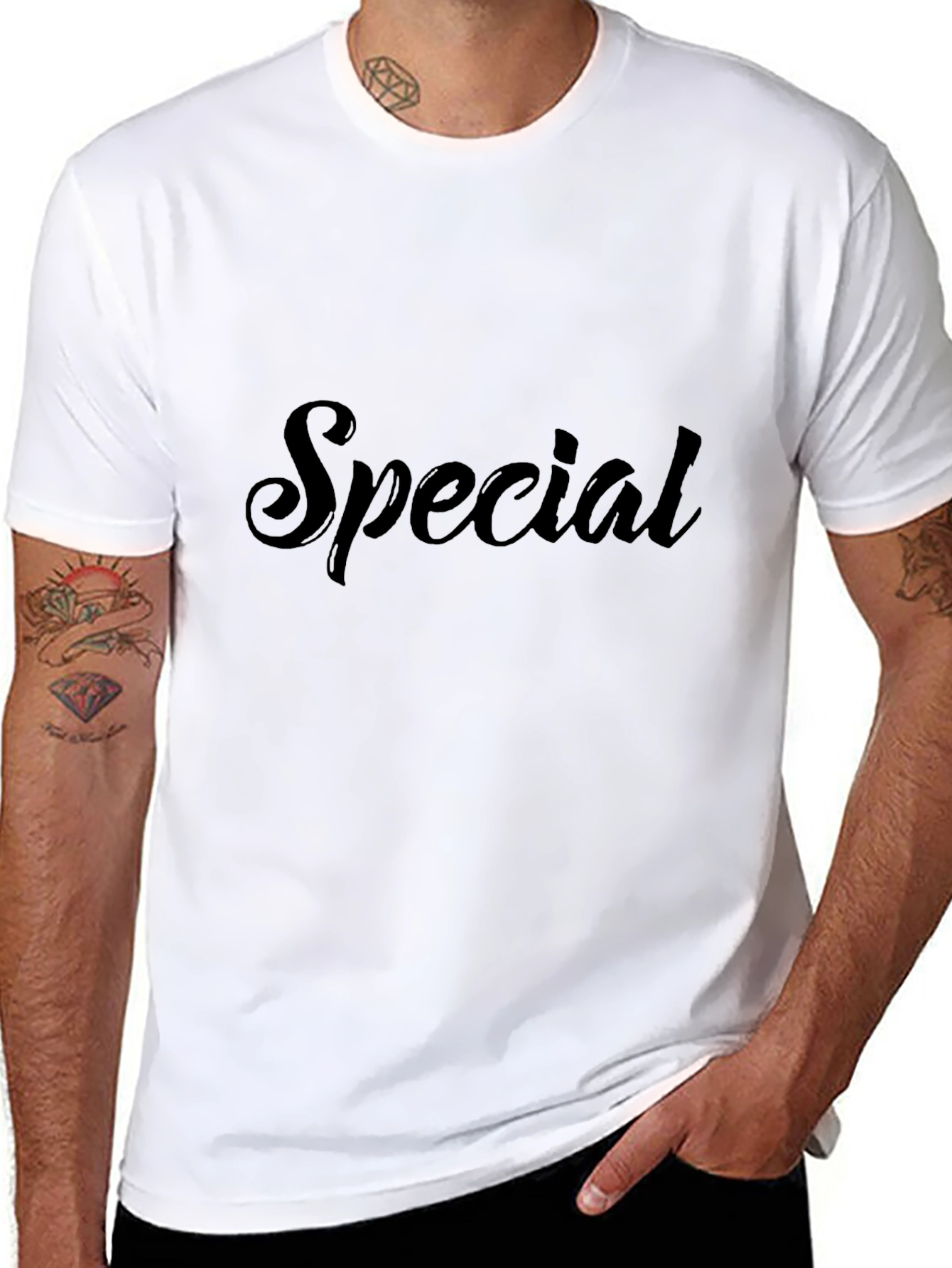 Special Black T-Shirt - Mens