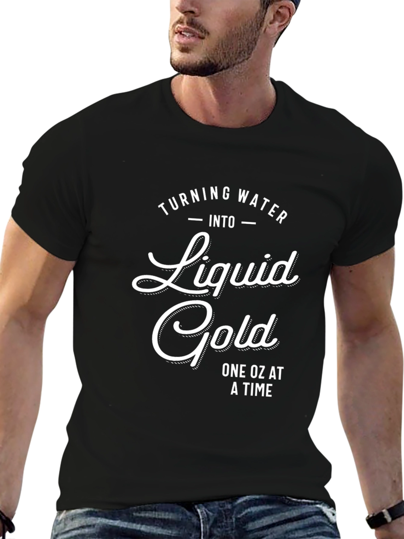 Liquid Gold T-Shirt - One Oz At A Time!
