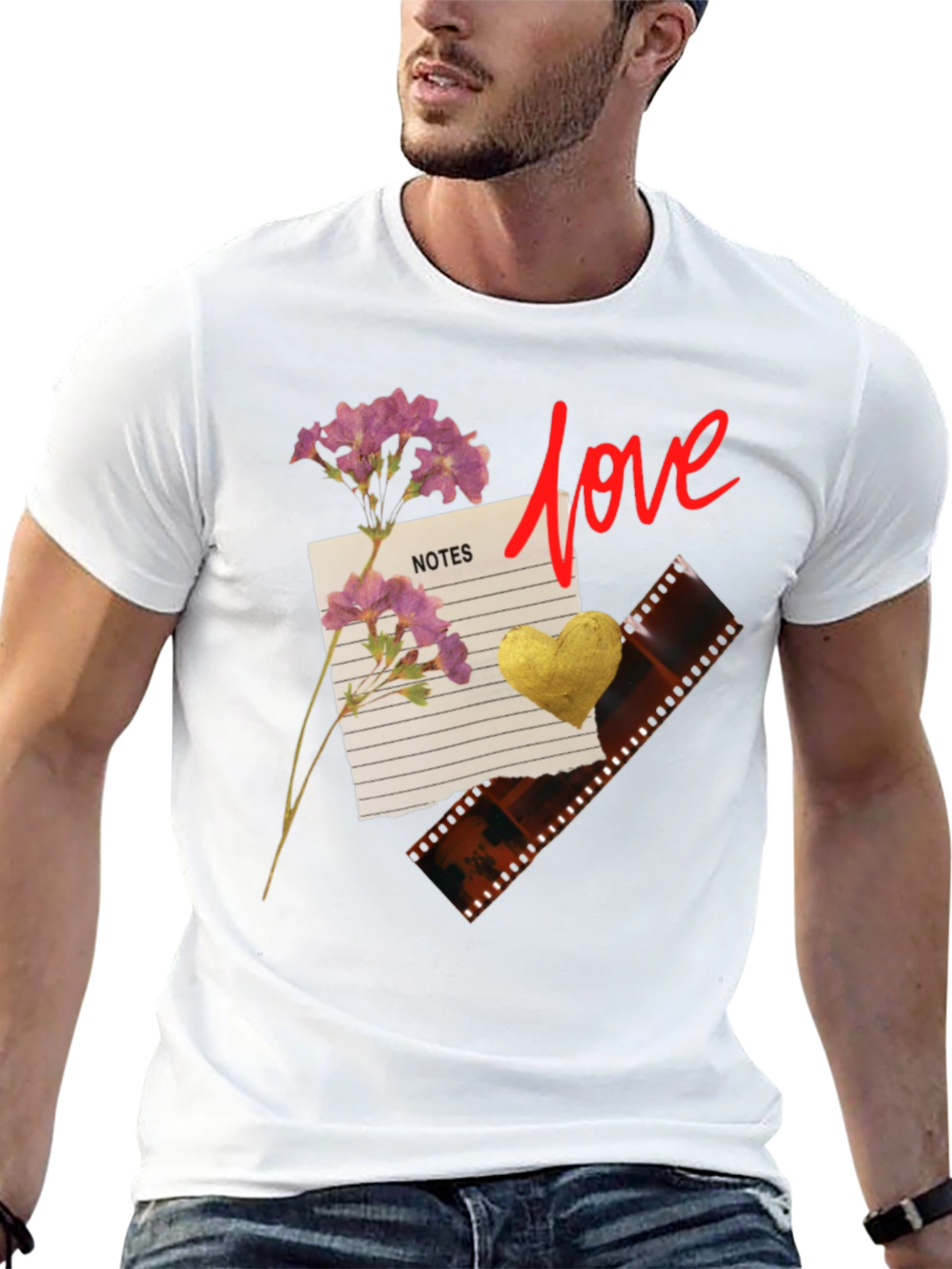 Love Notes Graphic Tee - Stylish Casual Wear