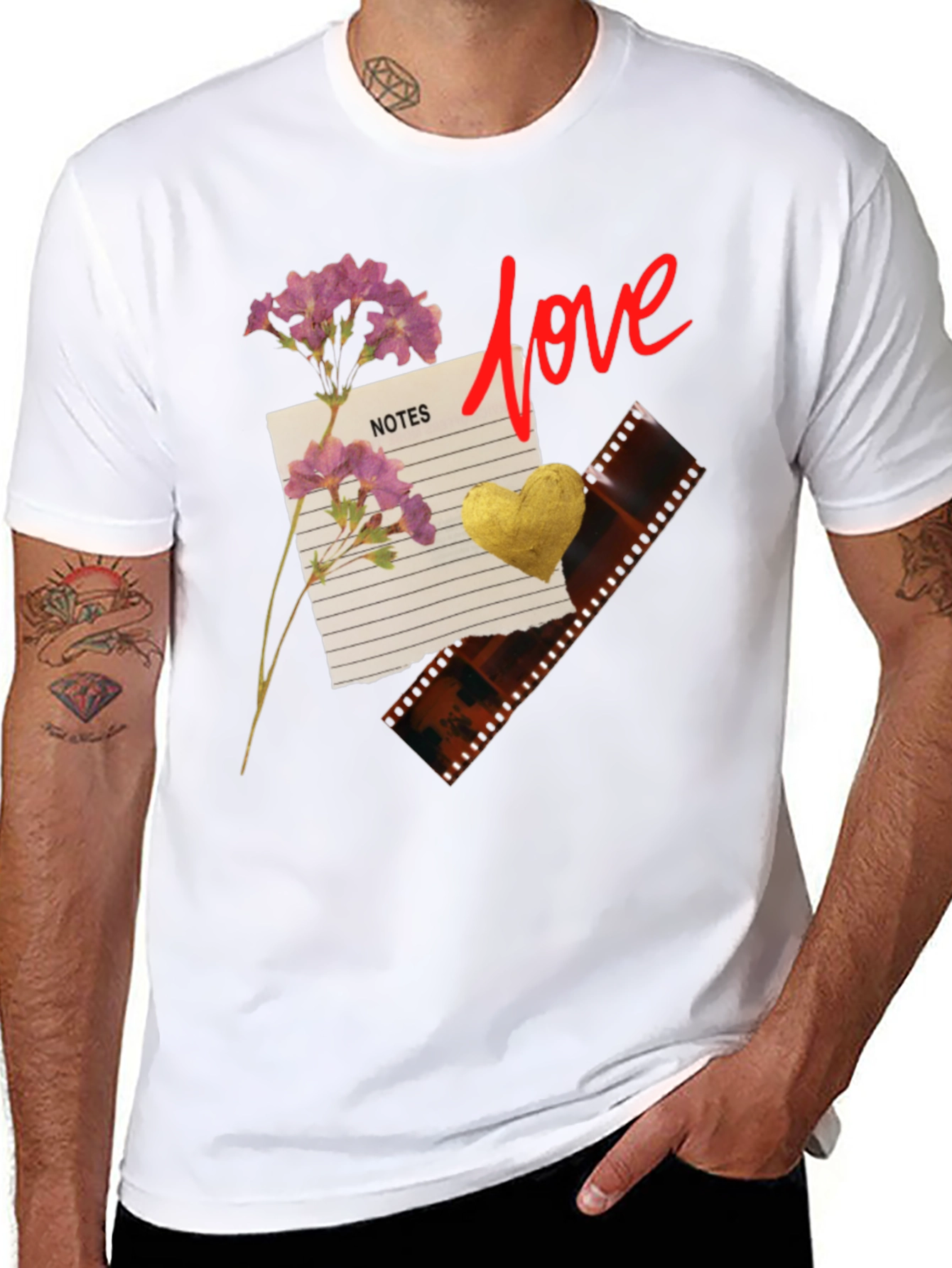 Love Notes Graphic Tee - Stylish Casual Wear