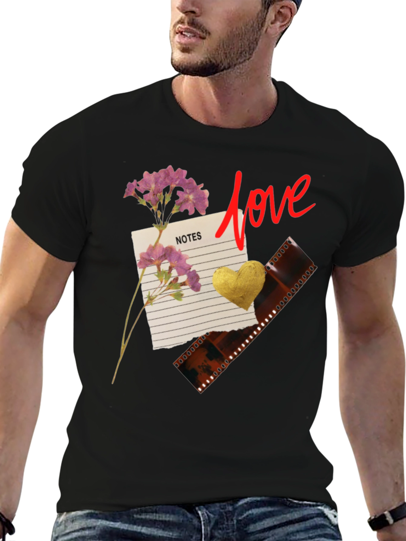Love Notes Graphic Tee - Stylish Casual Wear