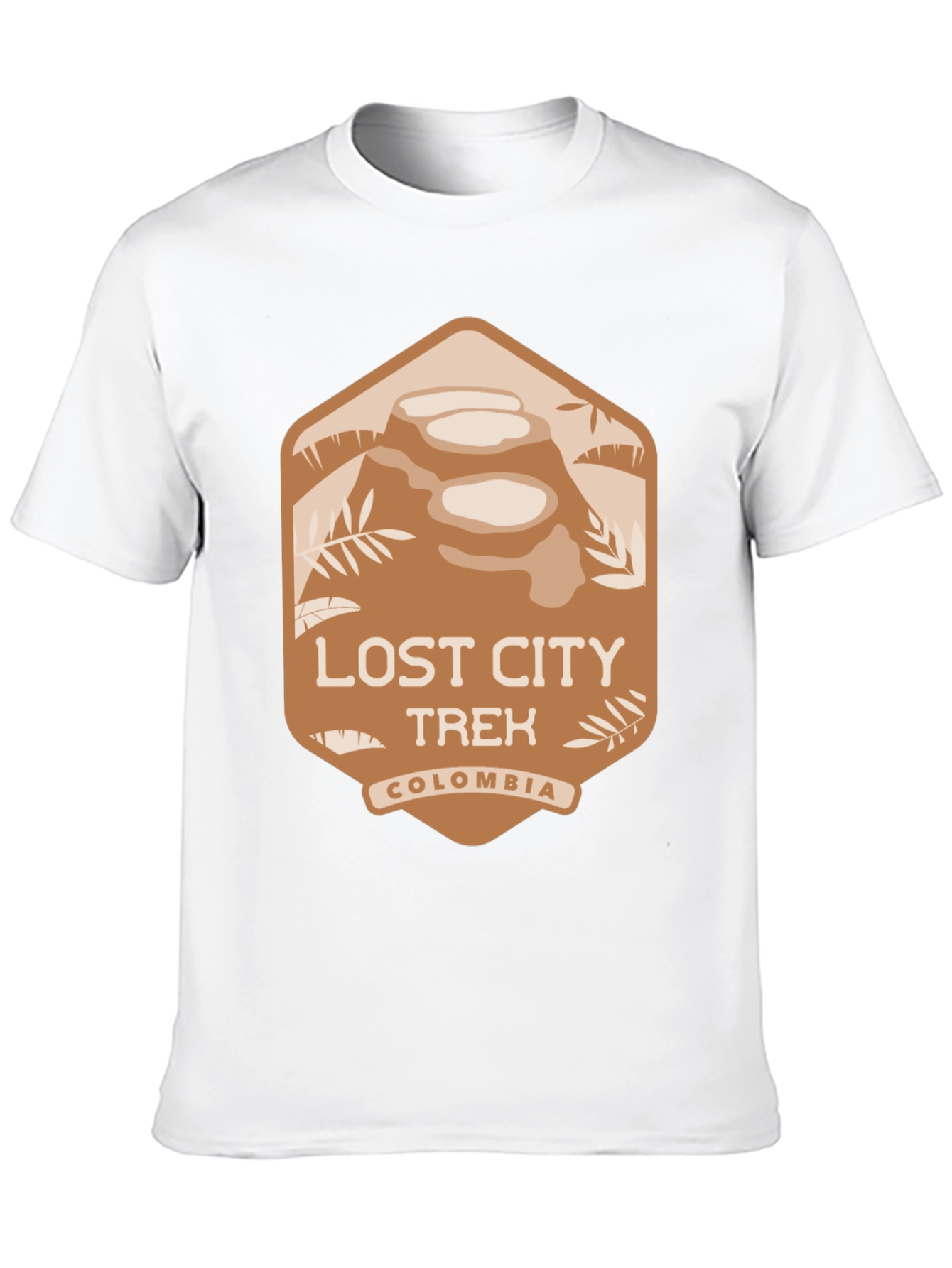 Lost City Trek Colombia Tee - Adventure Awaits