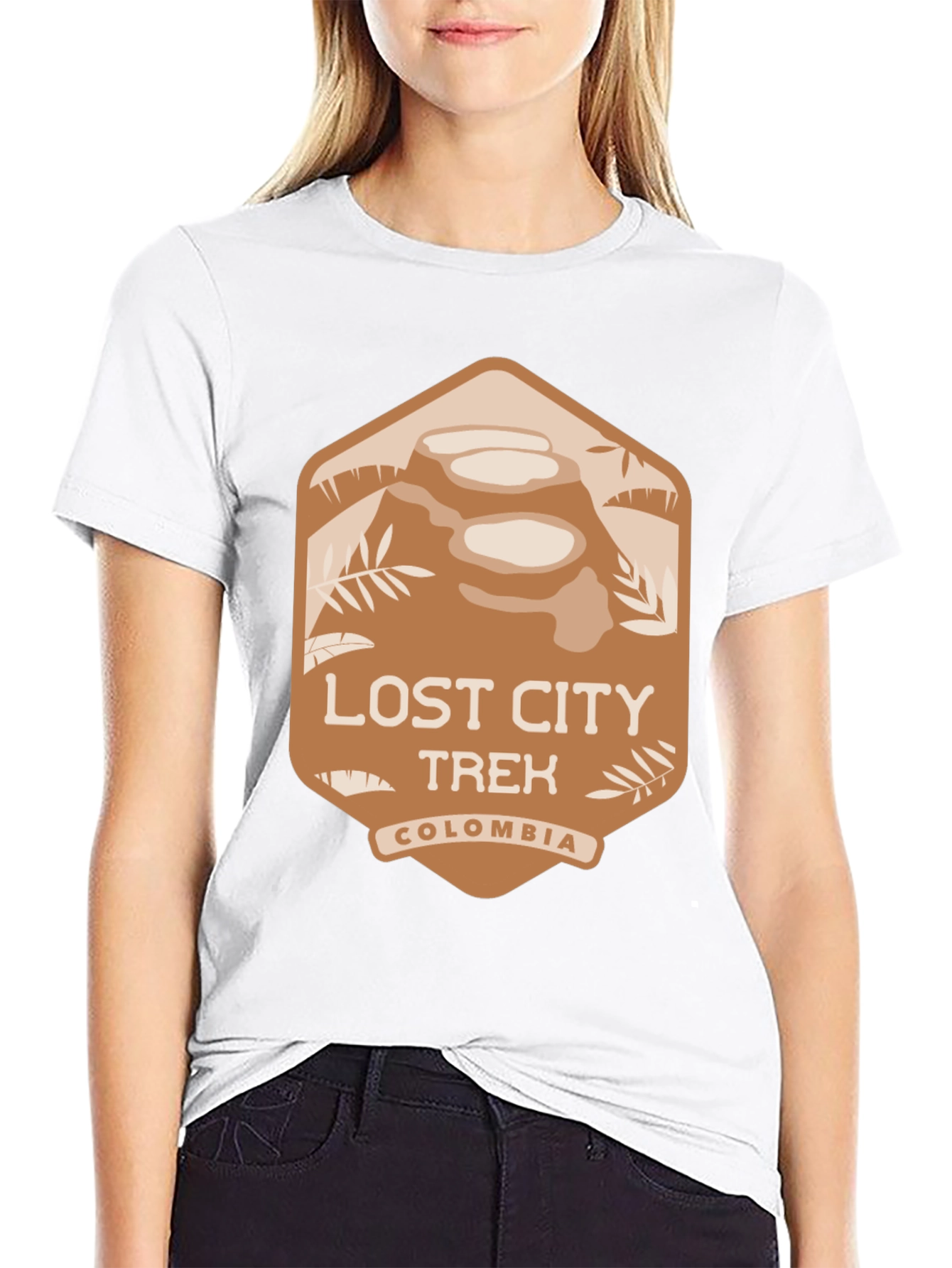 Lost City Trek Colombia Tee - Adventure Awaits