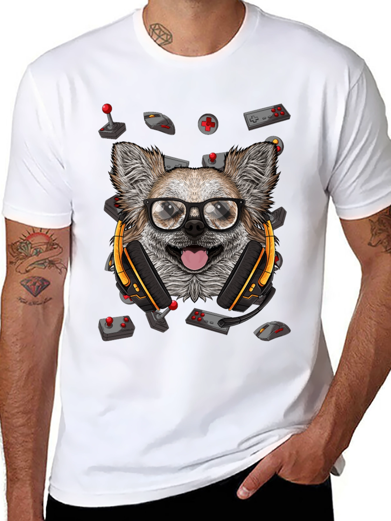 Gamer Dog T-Shirt