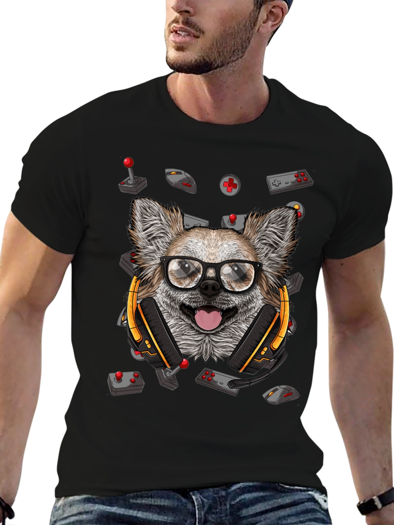 Gamer Dog T-Shirt