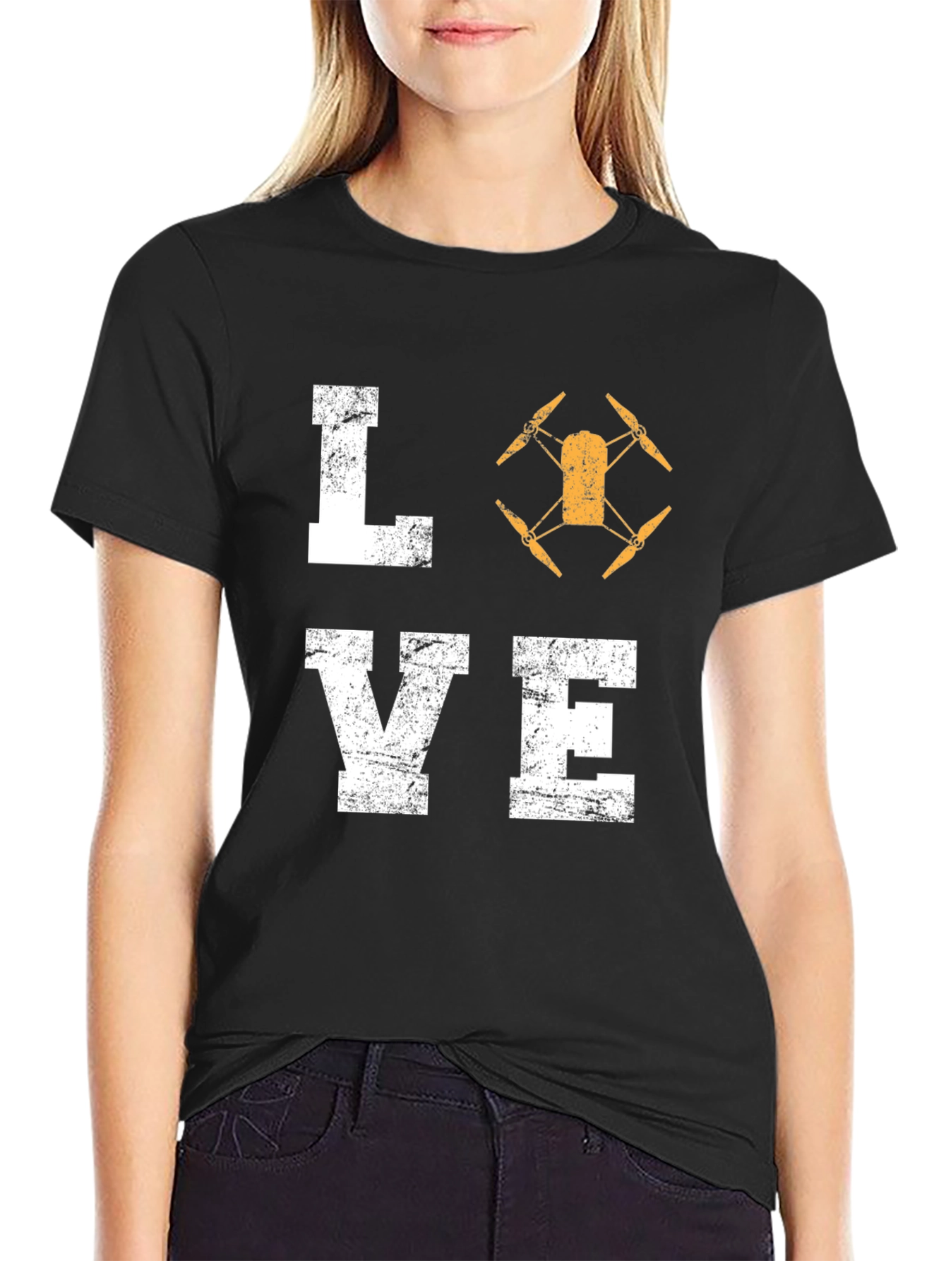Drone Love Graphic T-Shirt