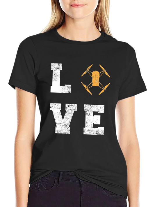 Drone Love Graphic T-Shirt