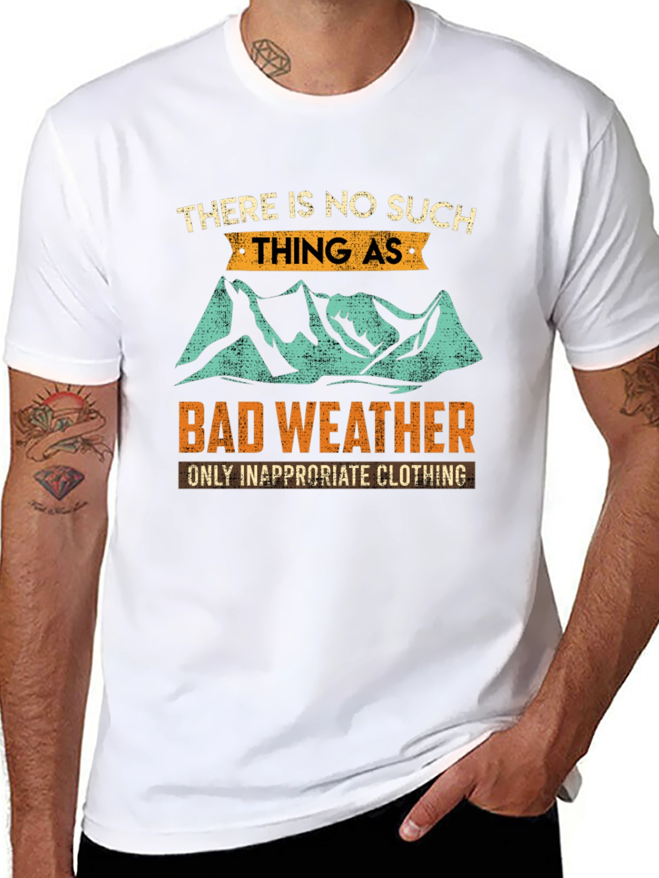 Bad Weather T-Shirt: Outdoor Adventure Apparel
