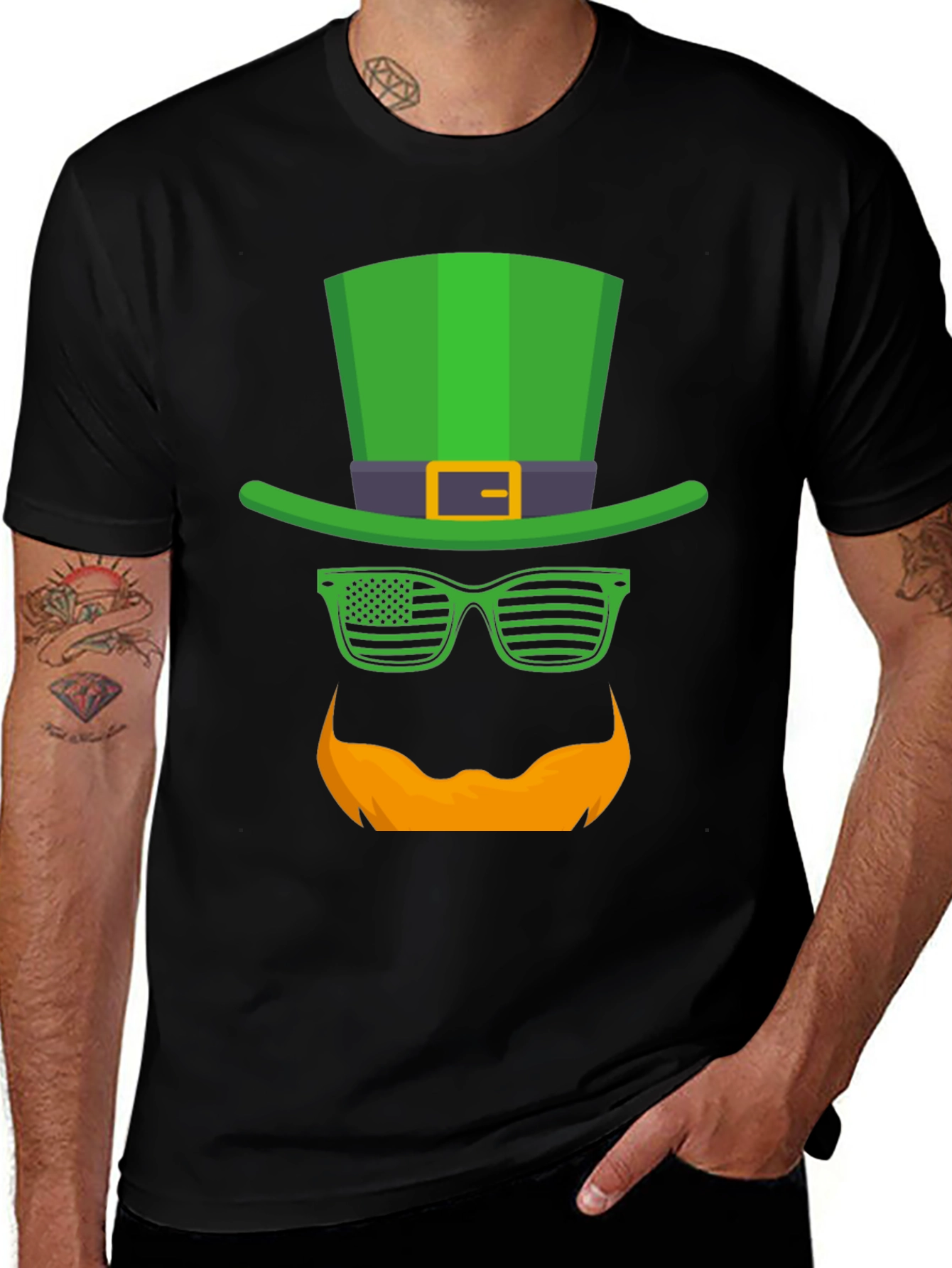 St. Patricks Day Graphic Tee - Leprechaun Style