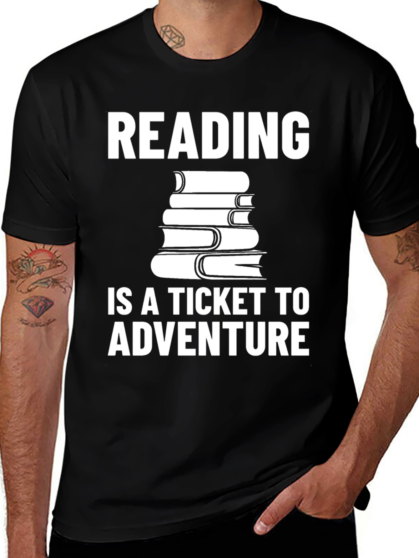 Reading Adventure Tee - Book Lovers T-Shirt