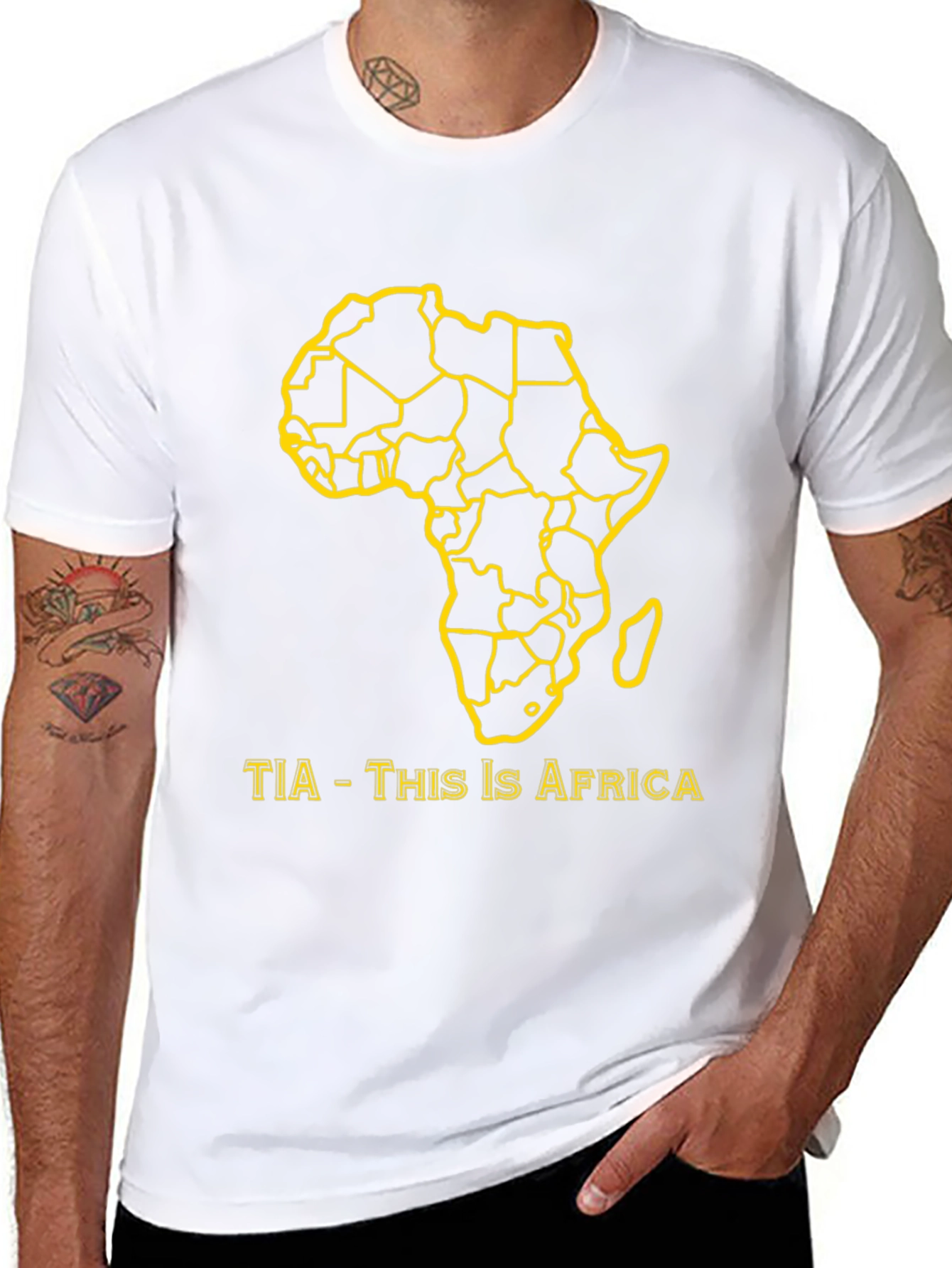 Africa Map T-Shirt - TIA This Is Africa