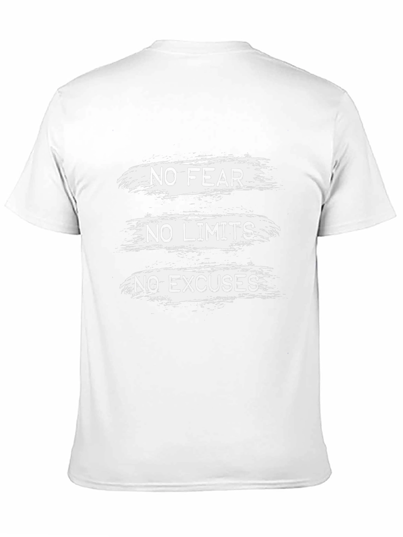 Motivational Graphic T-Shirt: No Fear Limits Excuses