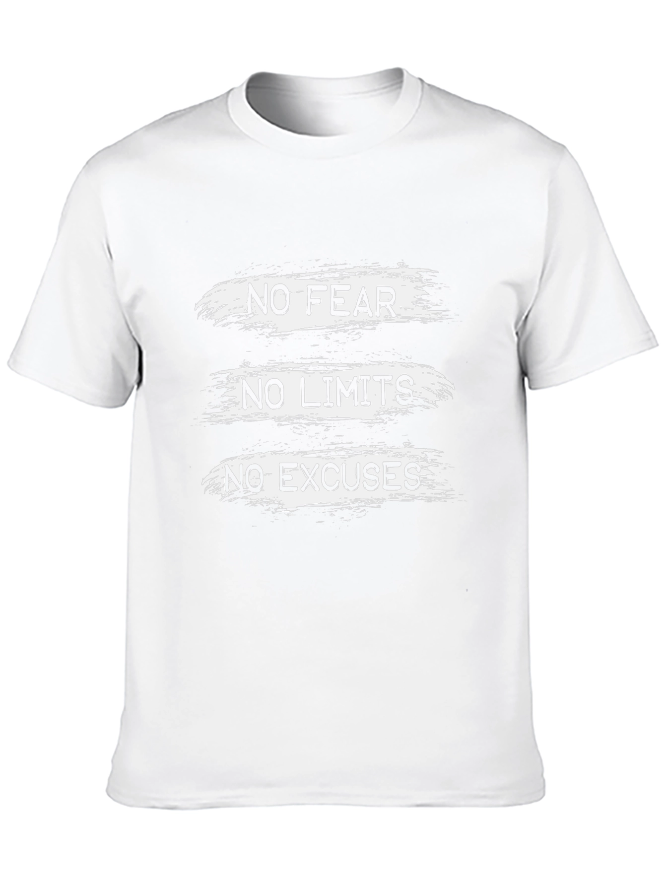 Motivational Graphic T-Shirt: No Fear Limits Excuses