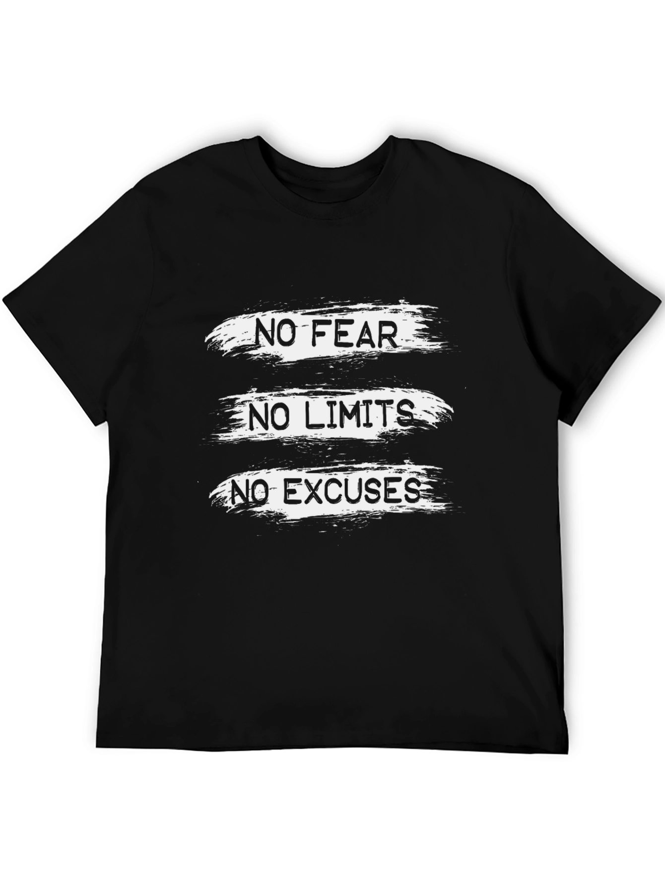 Motivational Graphic T-Shirt: No Fear Limits Excuses