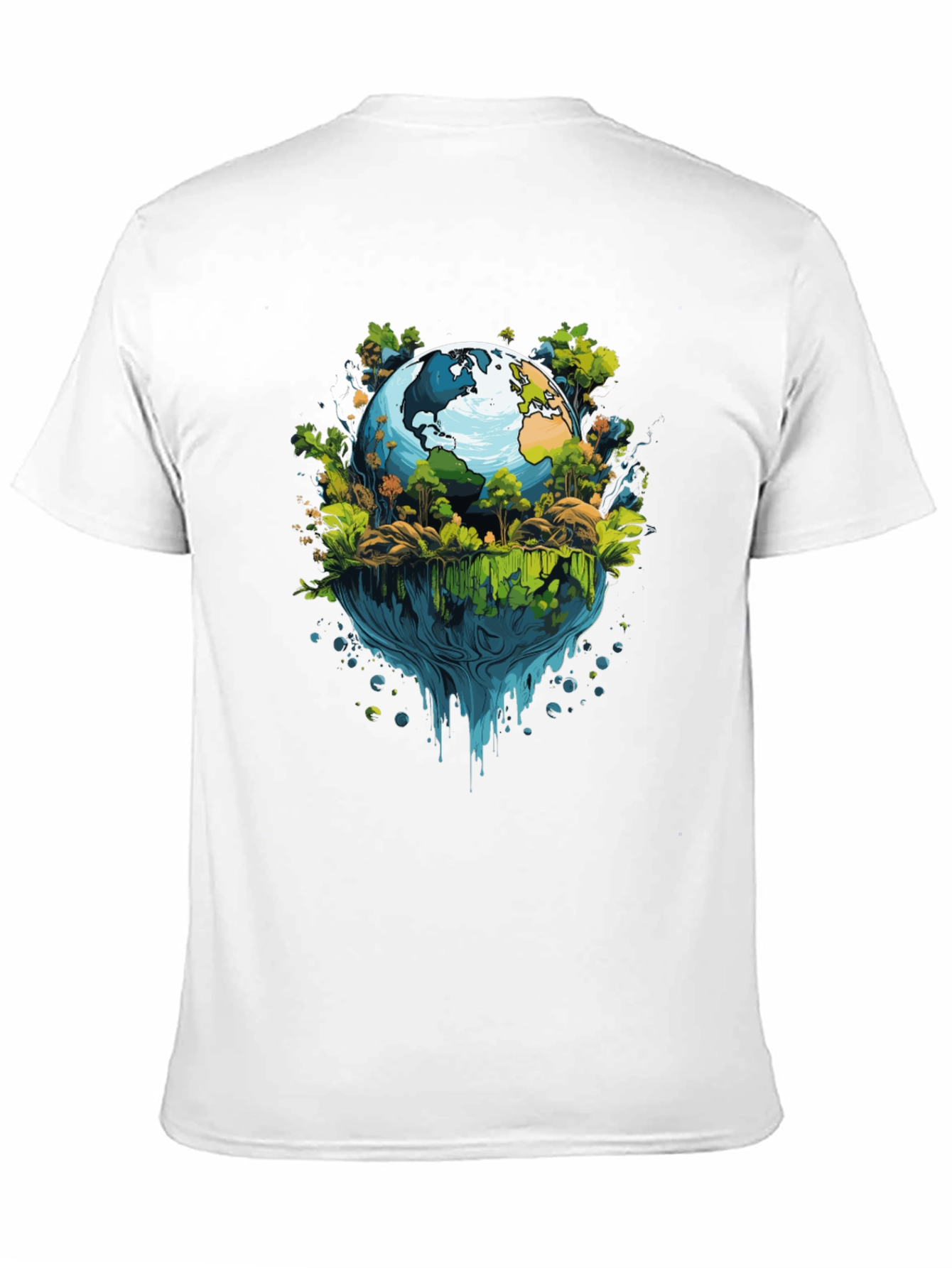 Earth Graphic Tee - Save the Planet Style!