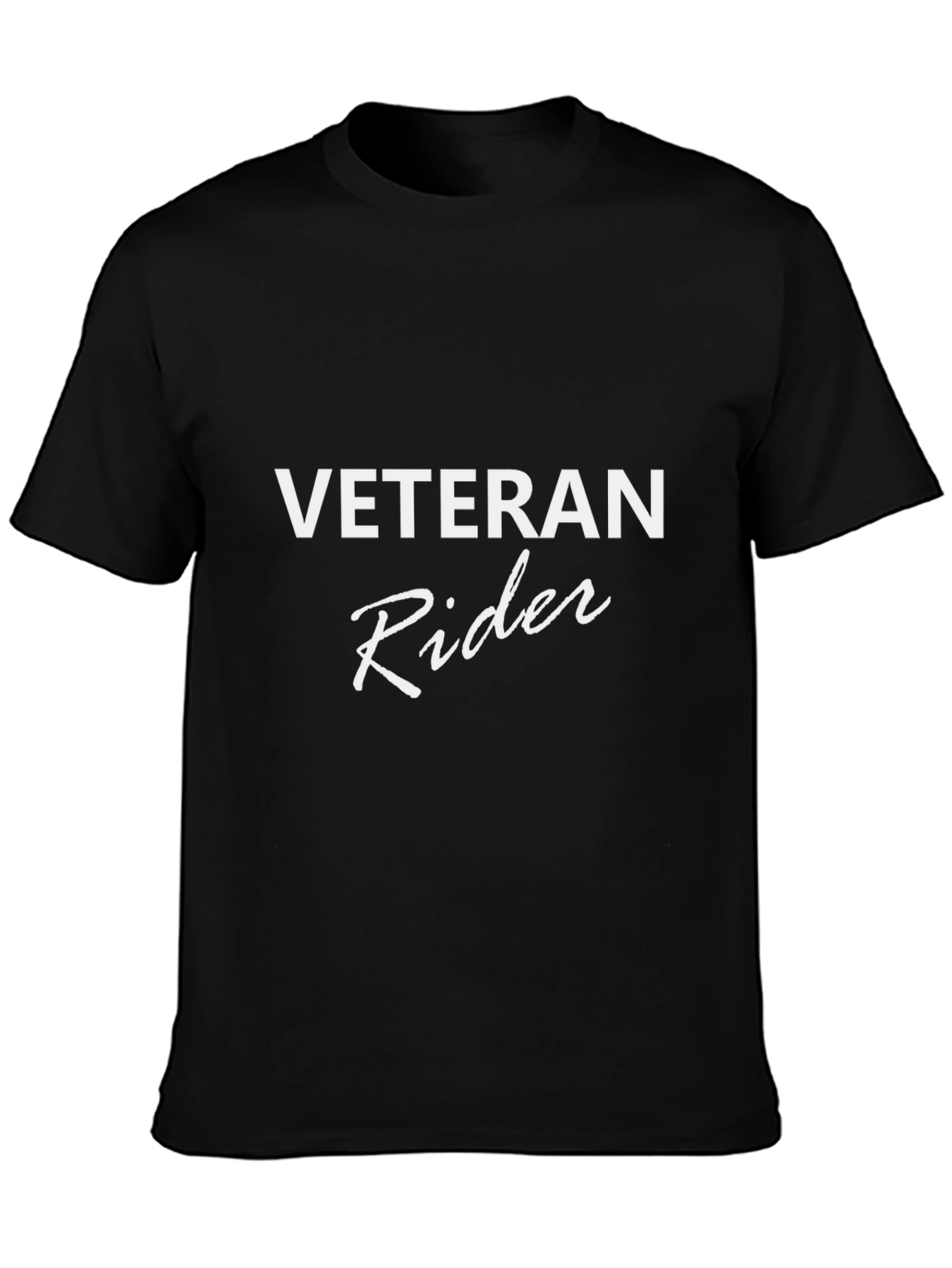 Veteran Rider Black T-Shirt