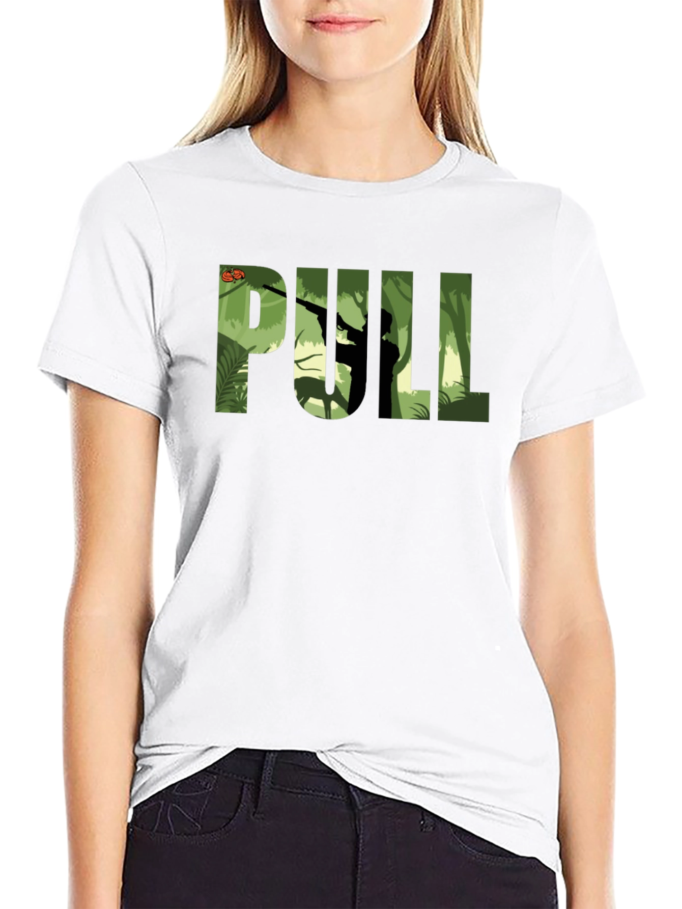 Pull Jungle Graphic T-Shirt