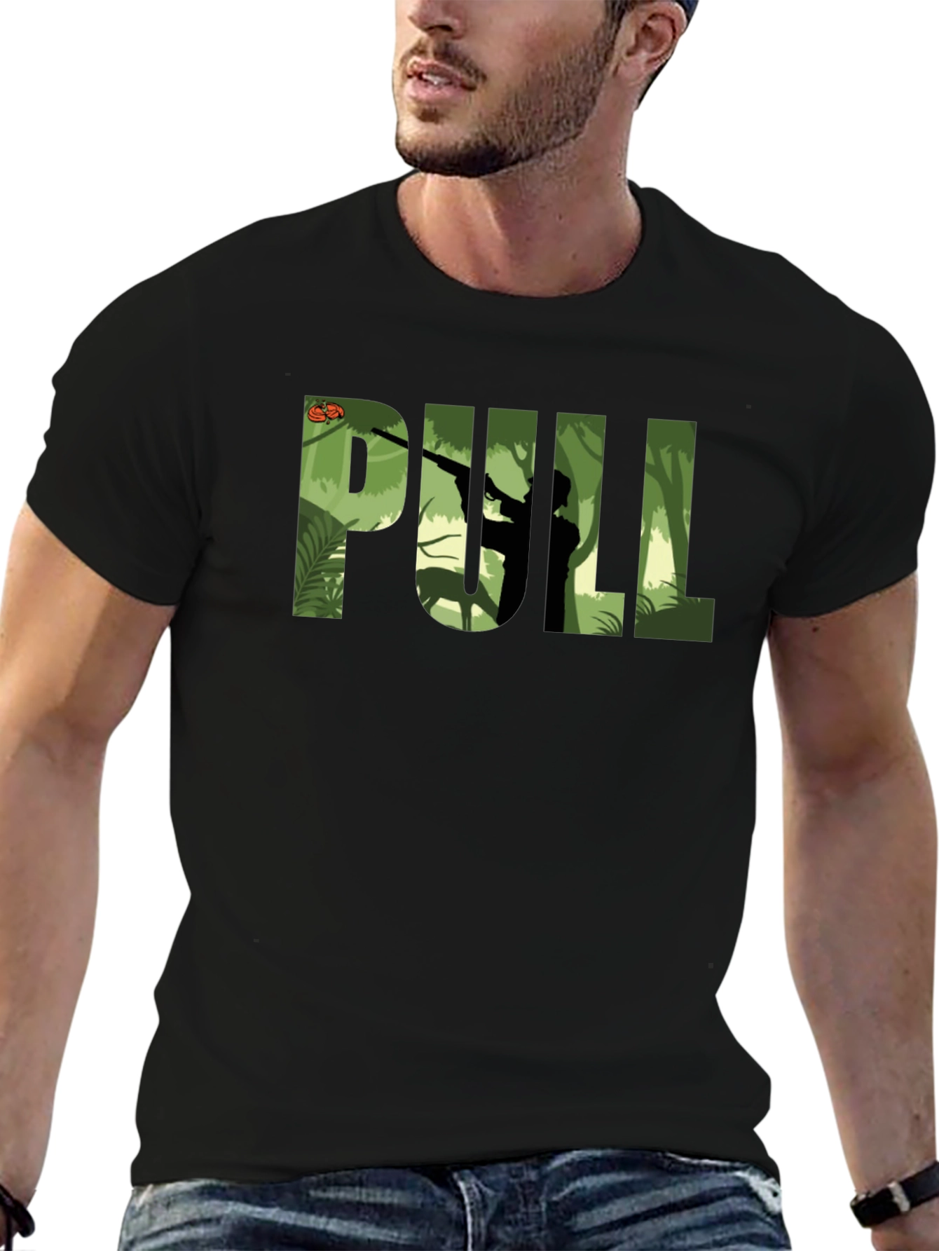 Pull Jungle Graphic T-Shirt