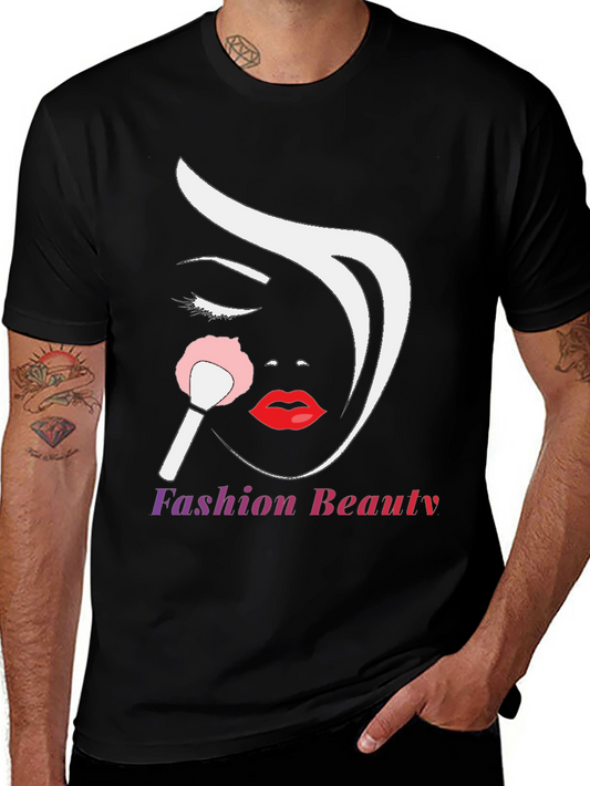 Fashion Beauty T-Shirt - Stylish Graphic Tee for Women