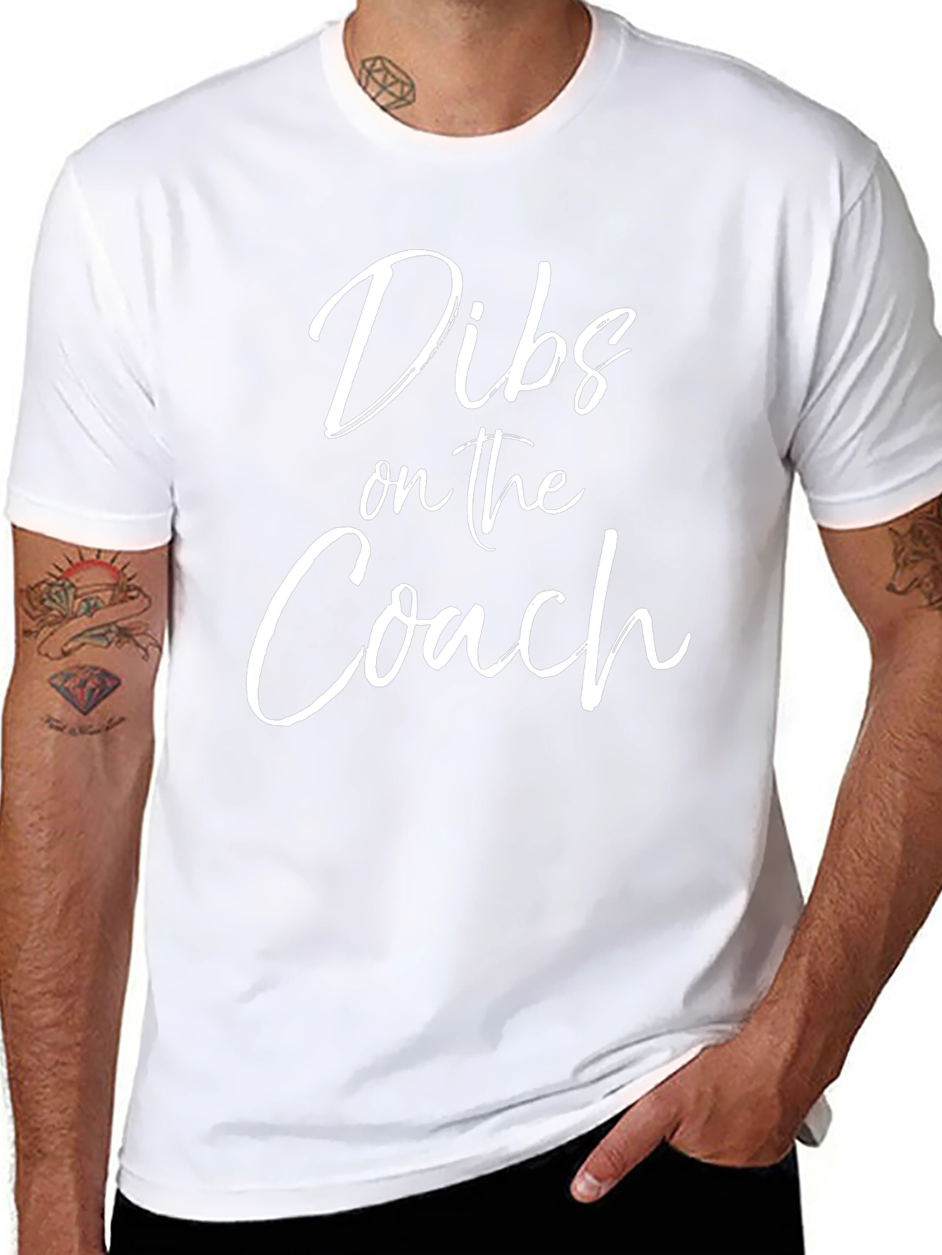 Dibs on the Coach - Novelty T-Shirt