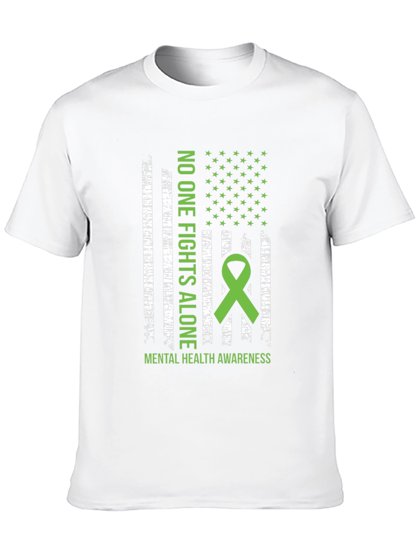 Mental Health Awareness Flag T-Shirt