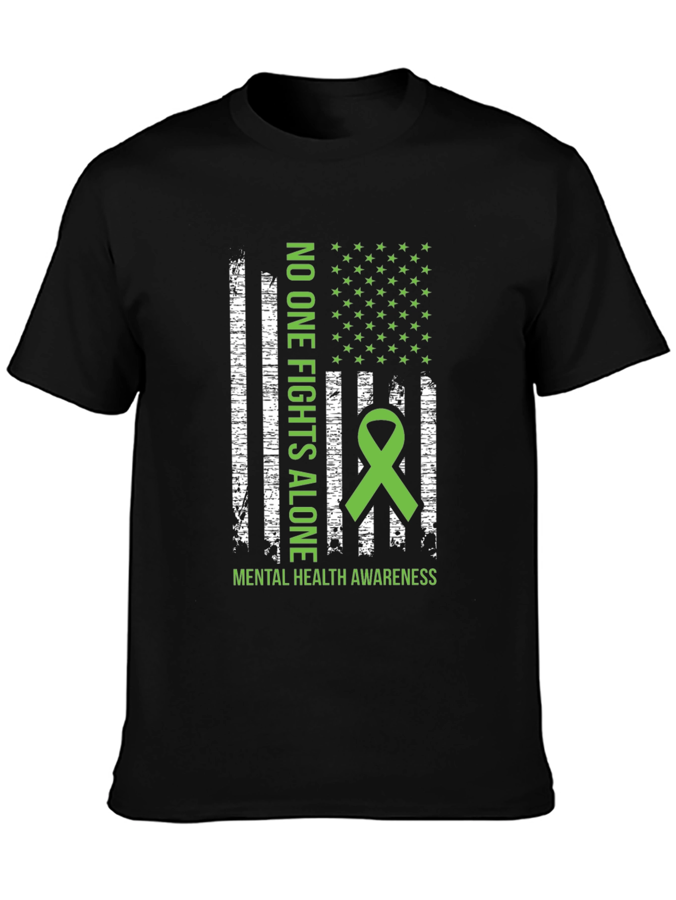 Mental Health Awareness Flag T-Shirt