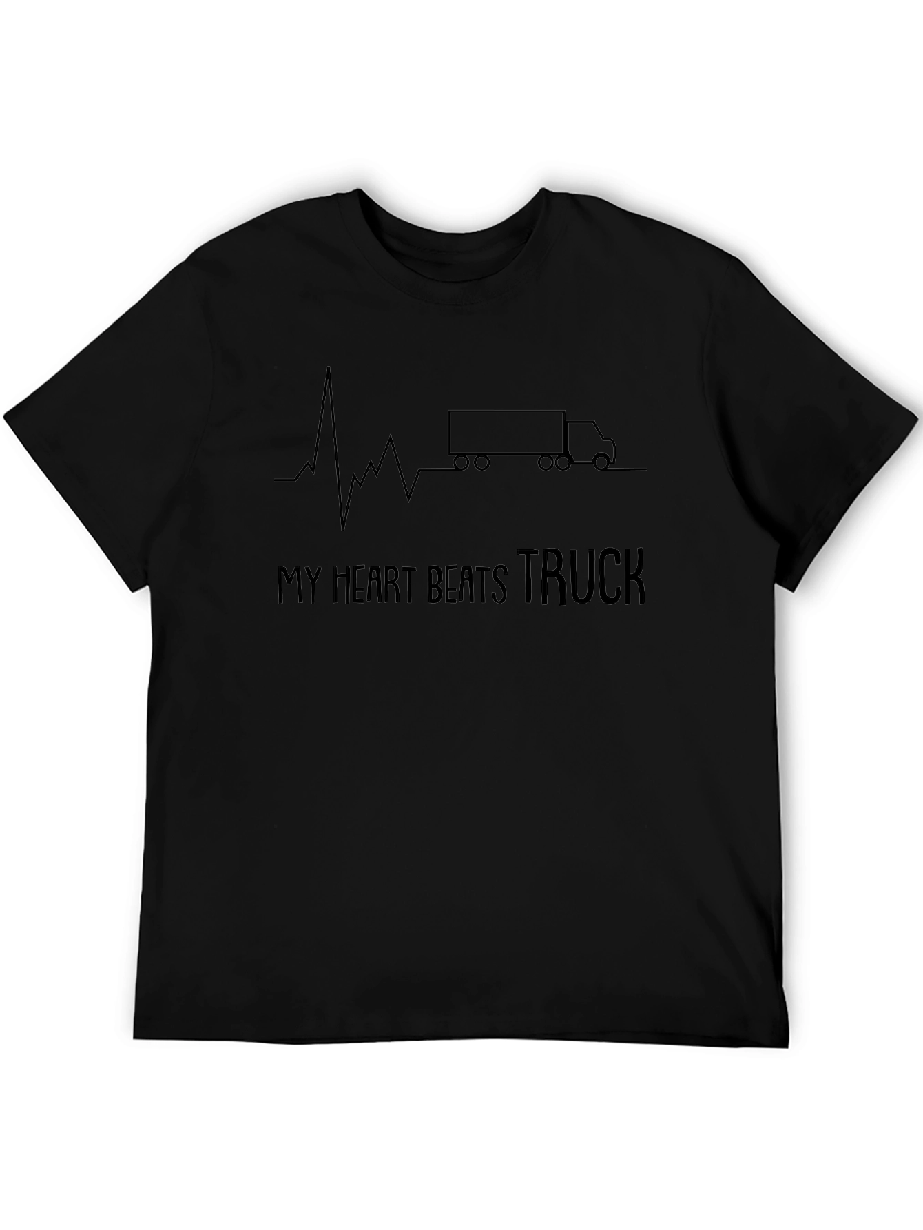 My Heart Beats Truck Graphic Tee