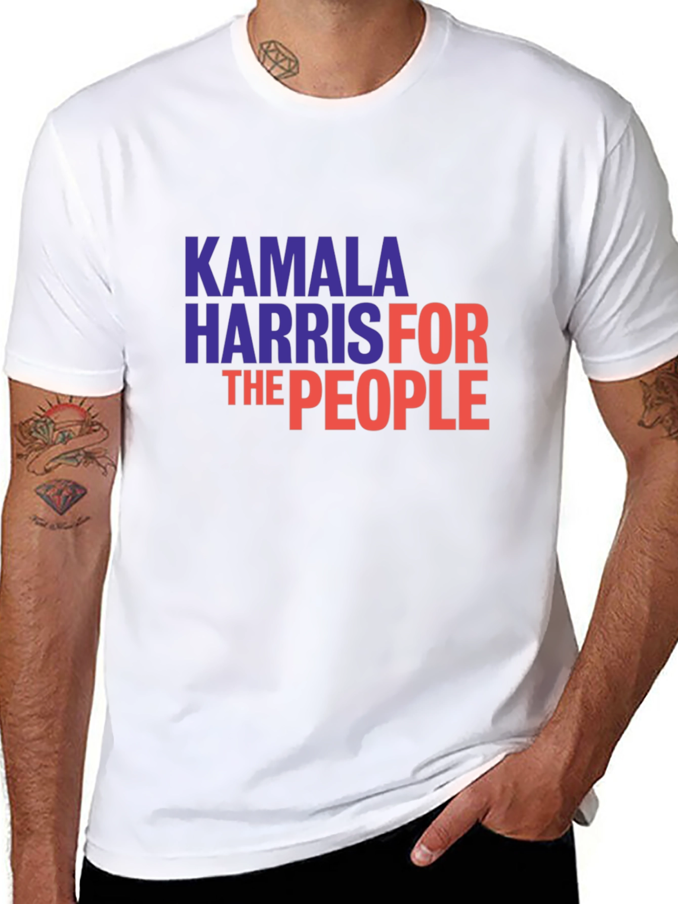 Kamala Harris For The People Graphic T-Shirt