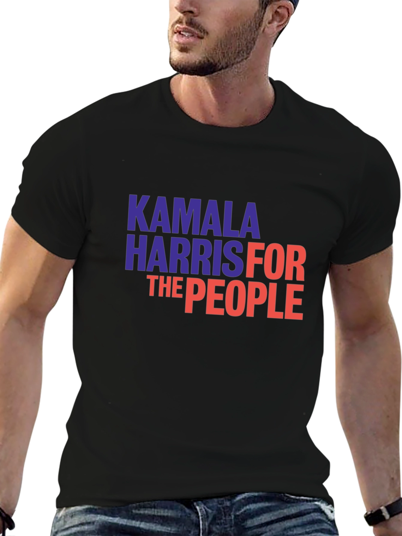 Kamala Harris For The People Graphic T-Shirt