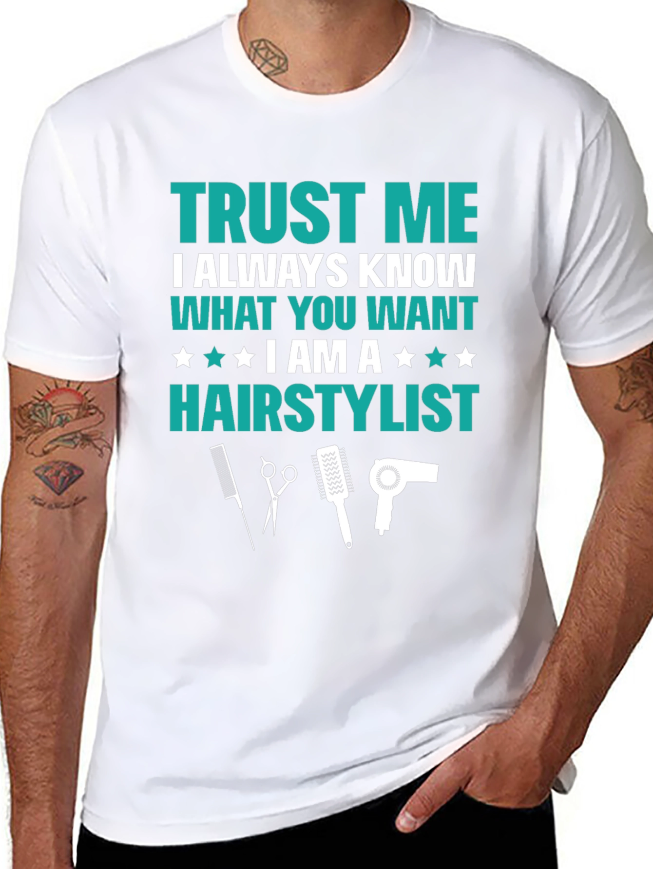 Trust Me Hair Stylist Graphic Tee