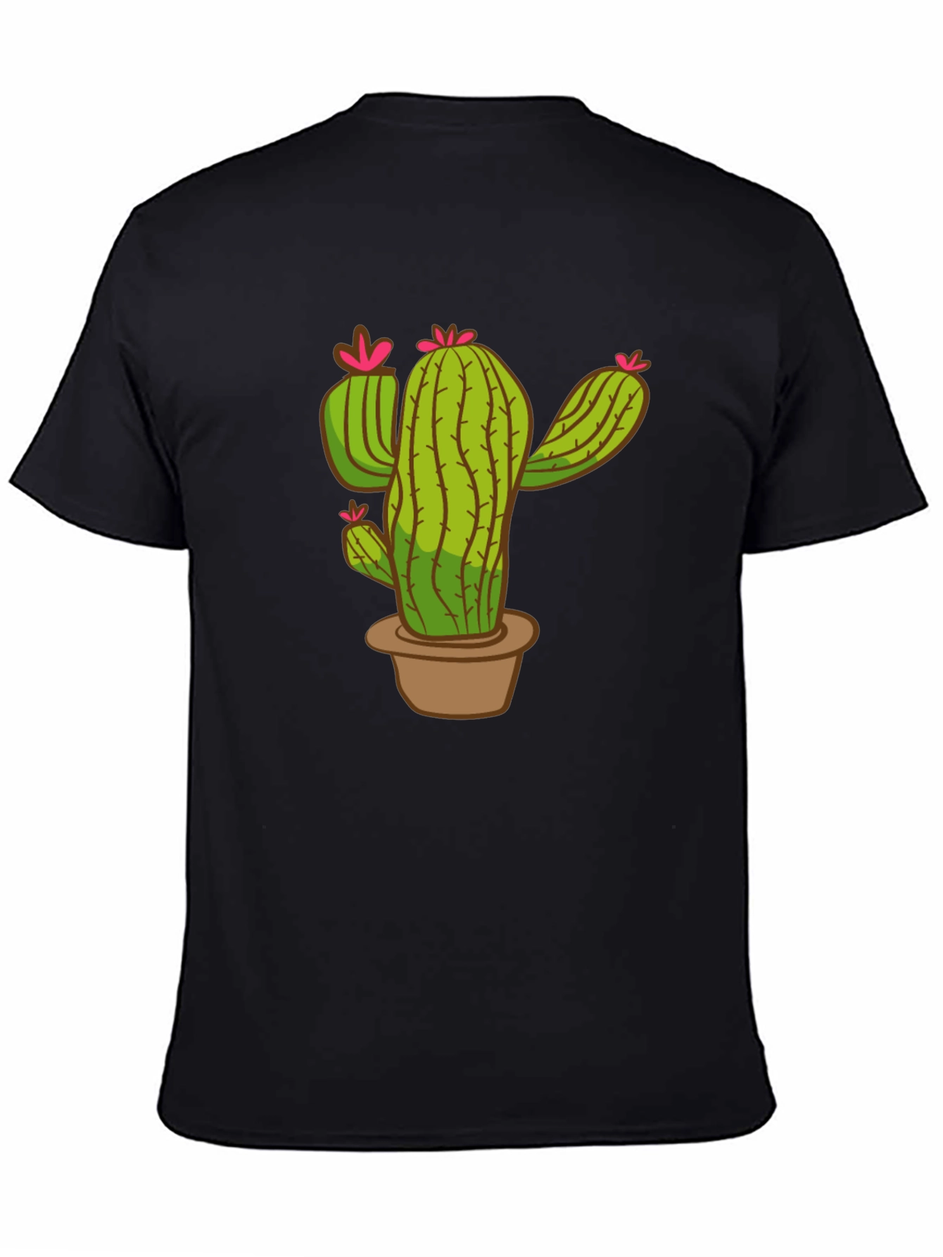 Cactus Graphic T-Shirt - Unisex Crew Neck Tee