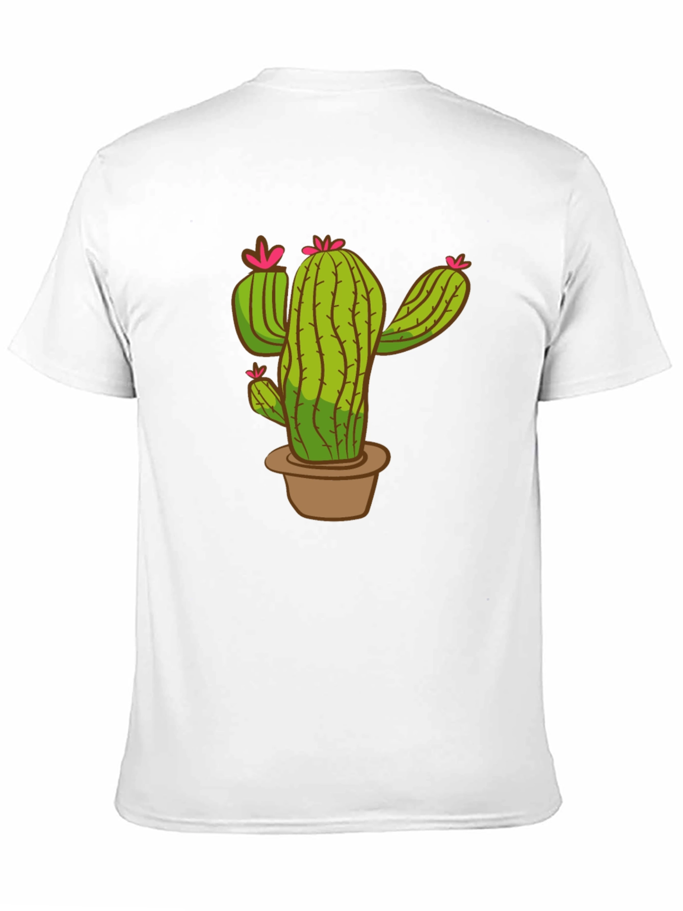 Cactus Graphic T-Shirt - Unisex Crew Neck Tee