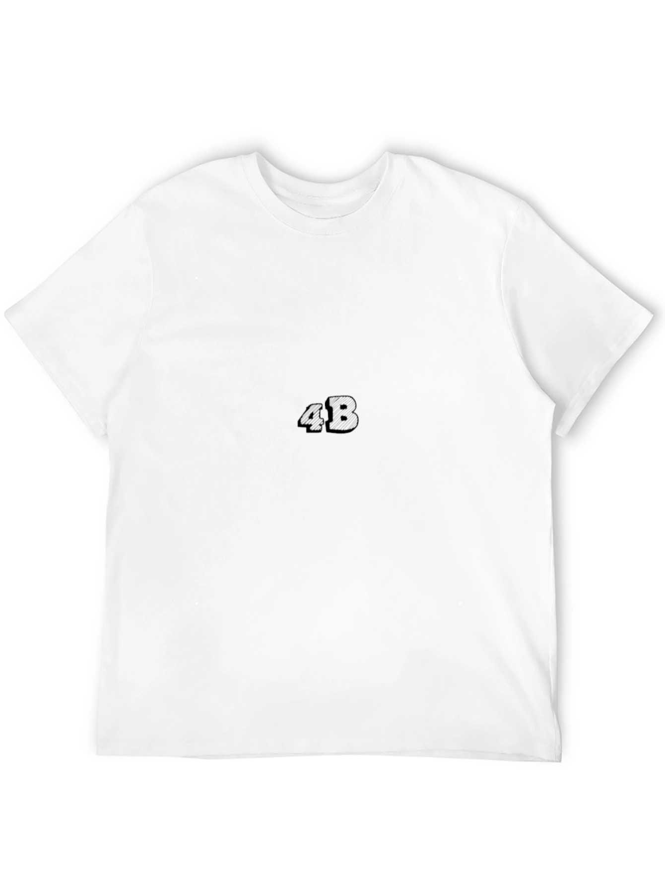 Mens Black Graphic Tee - 4B