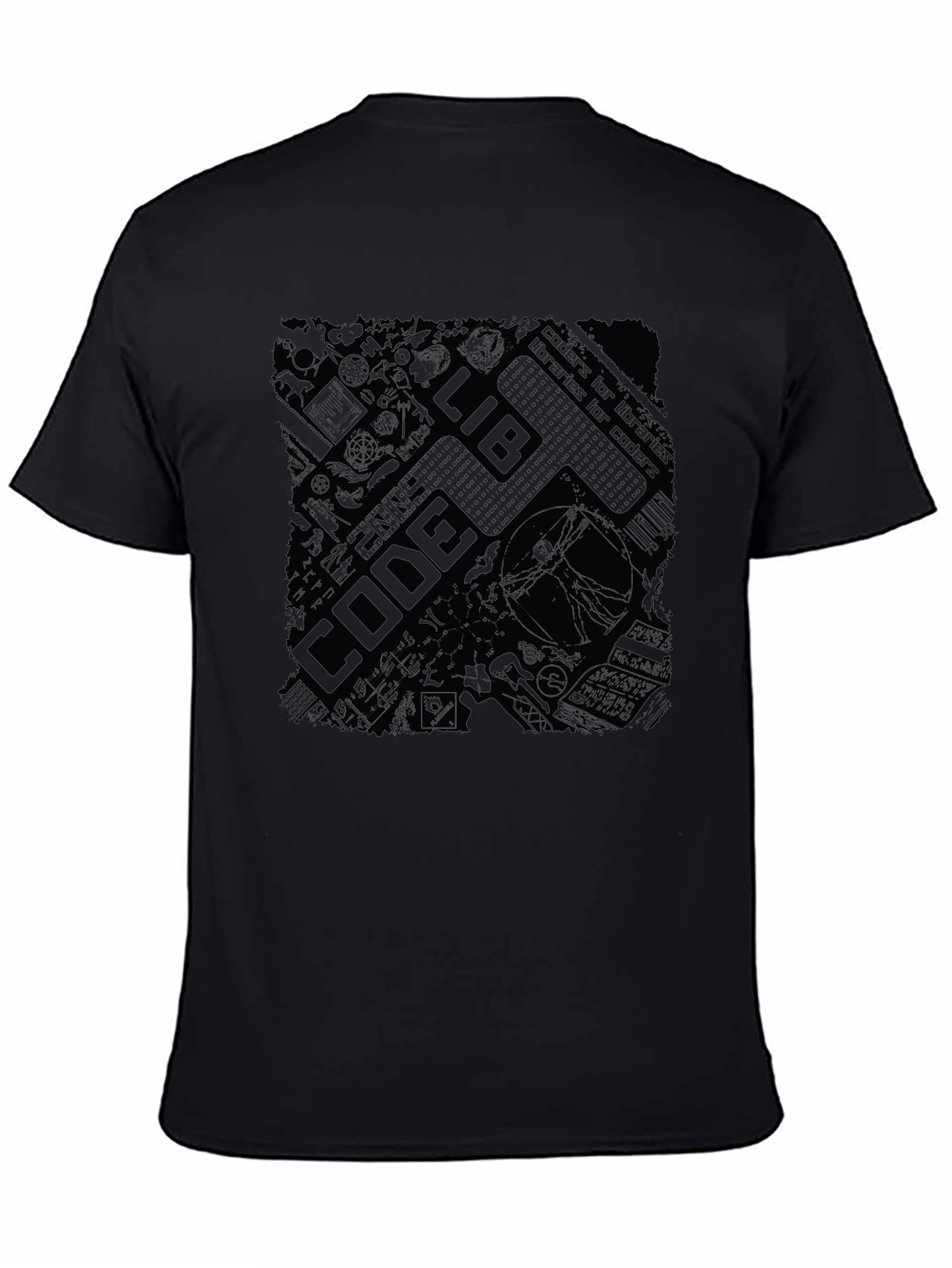 Code Lib 2009 Black T-Shirt