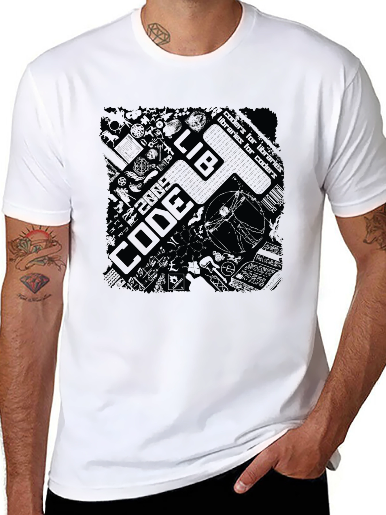 Code Lib 2009 Black T-Shirt
