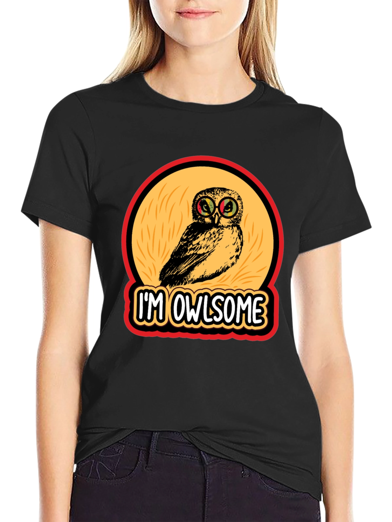 Im Owlsome Graphic Print Tee