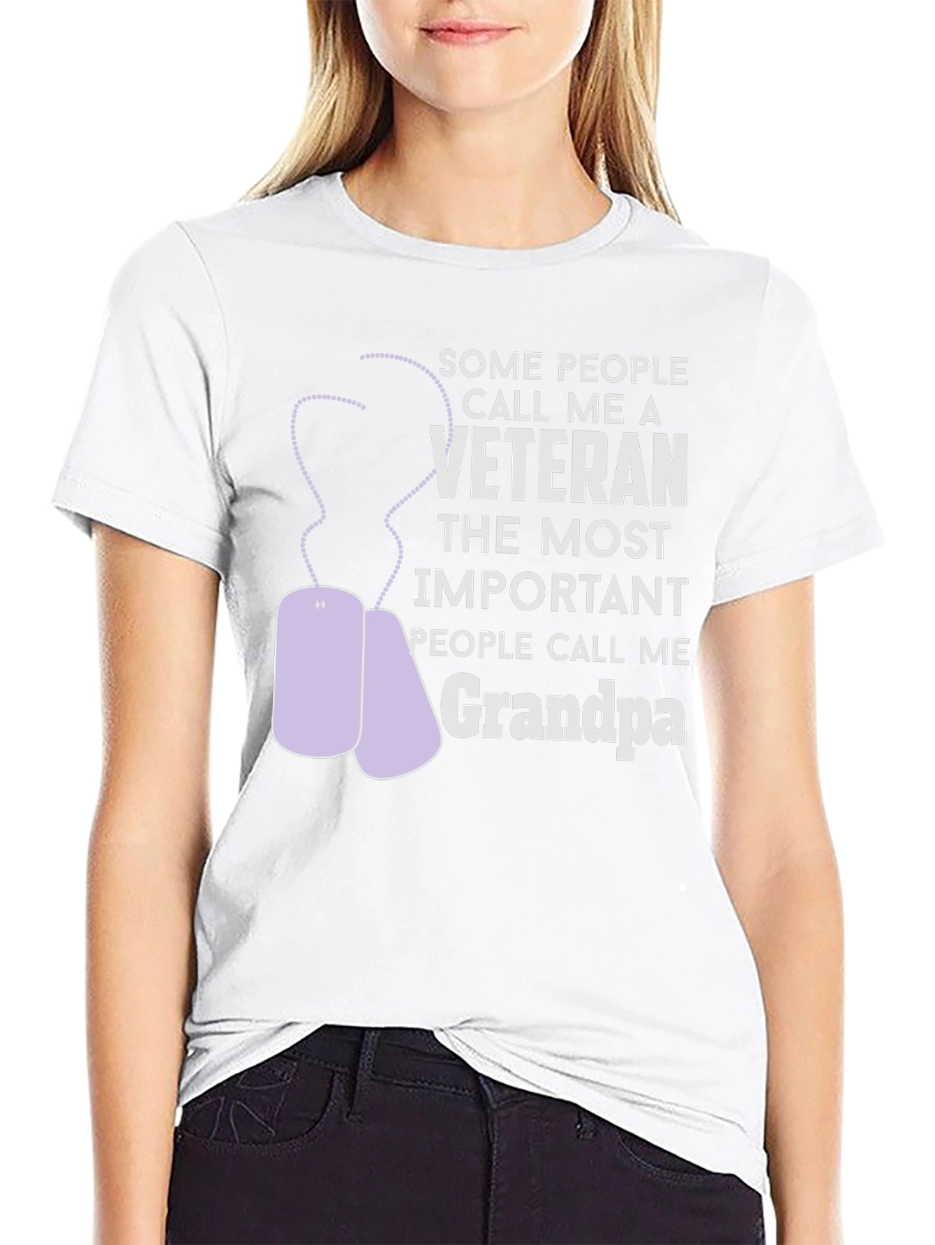 Veteran Grandpa T-Shirt - Gift for Grandfathers