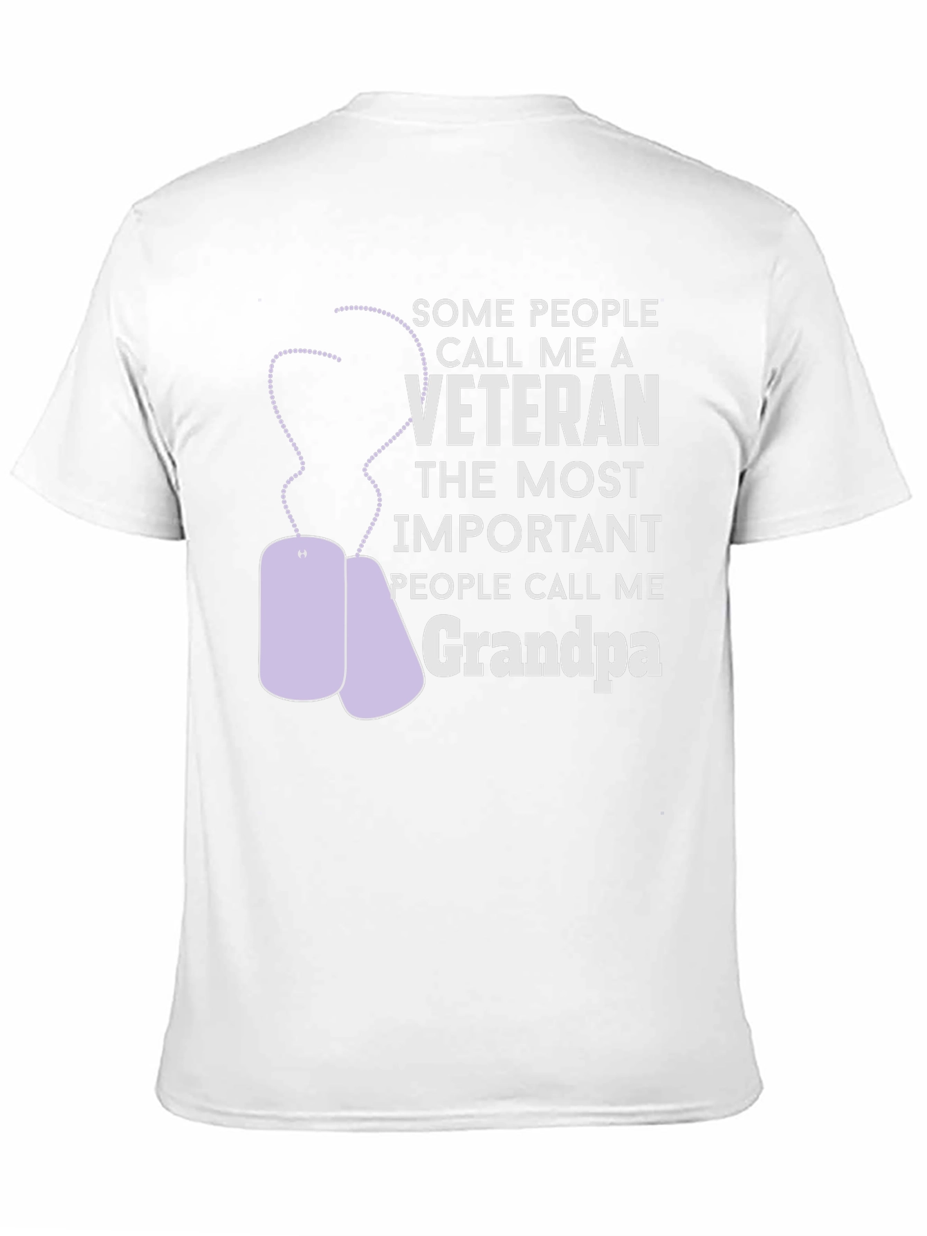 Veteran Grandpa T-Shirt - Gift for Grandfathers