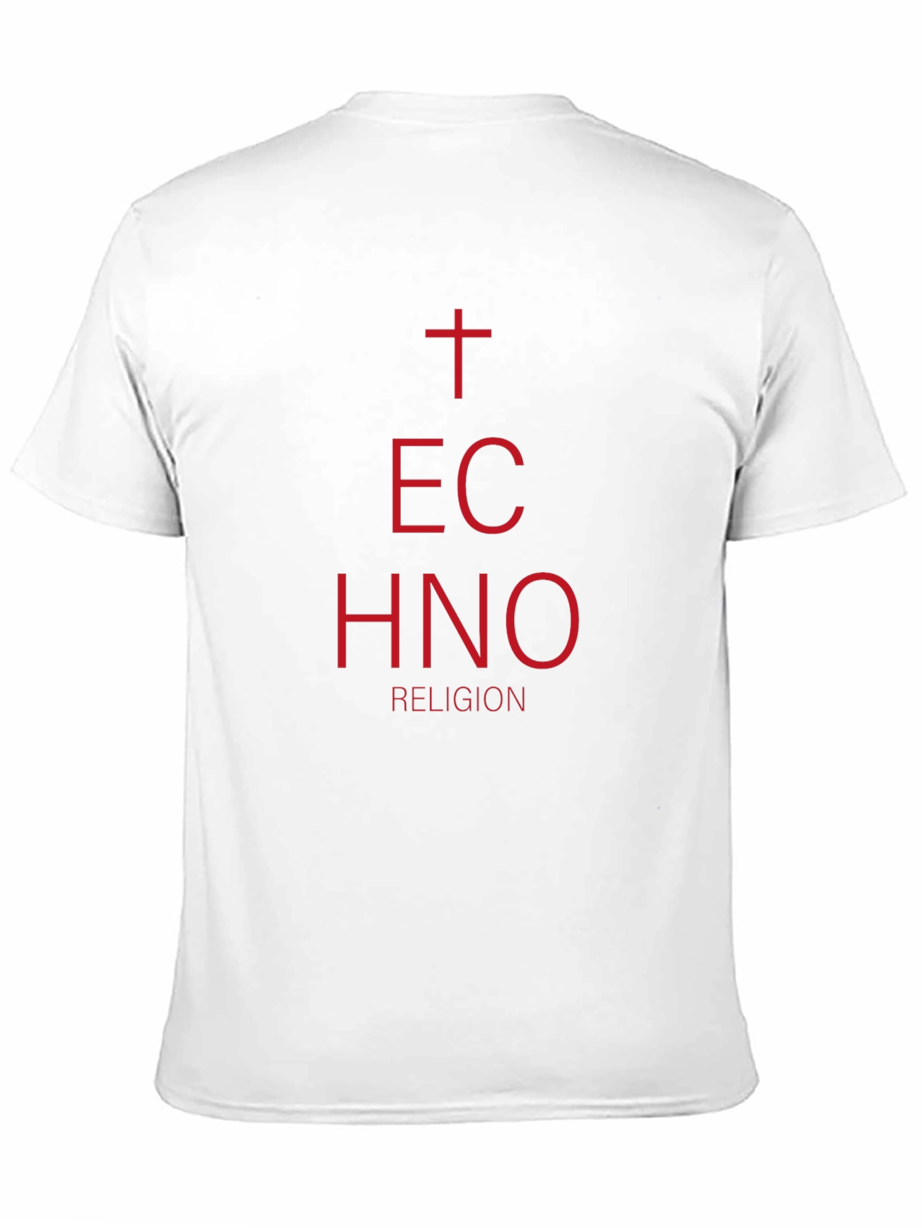 Techno Religion Graphic T-Shirt