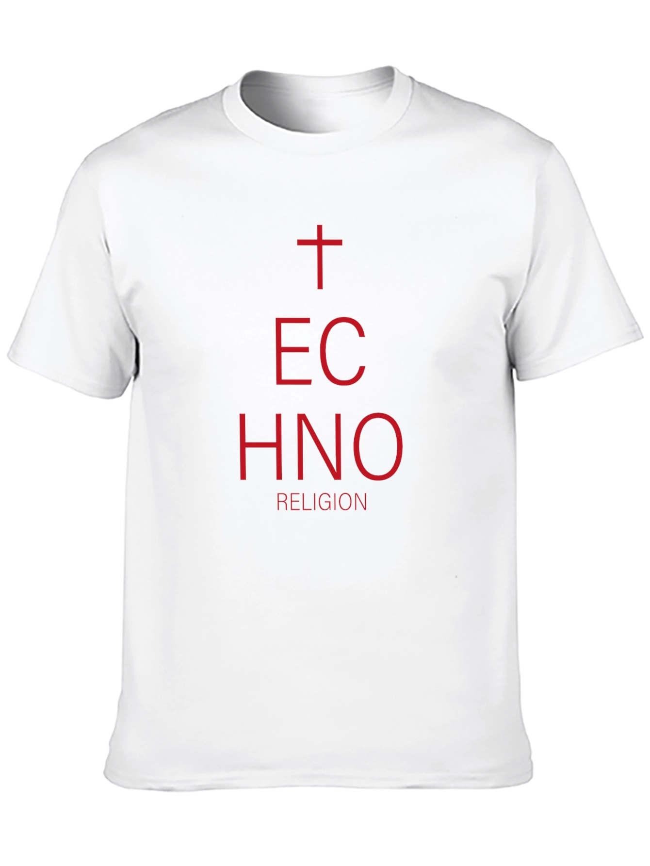Techno Religion Graphic T-Shirt