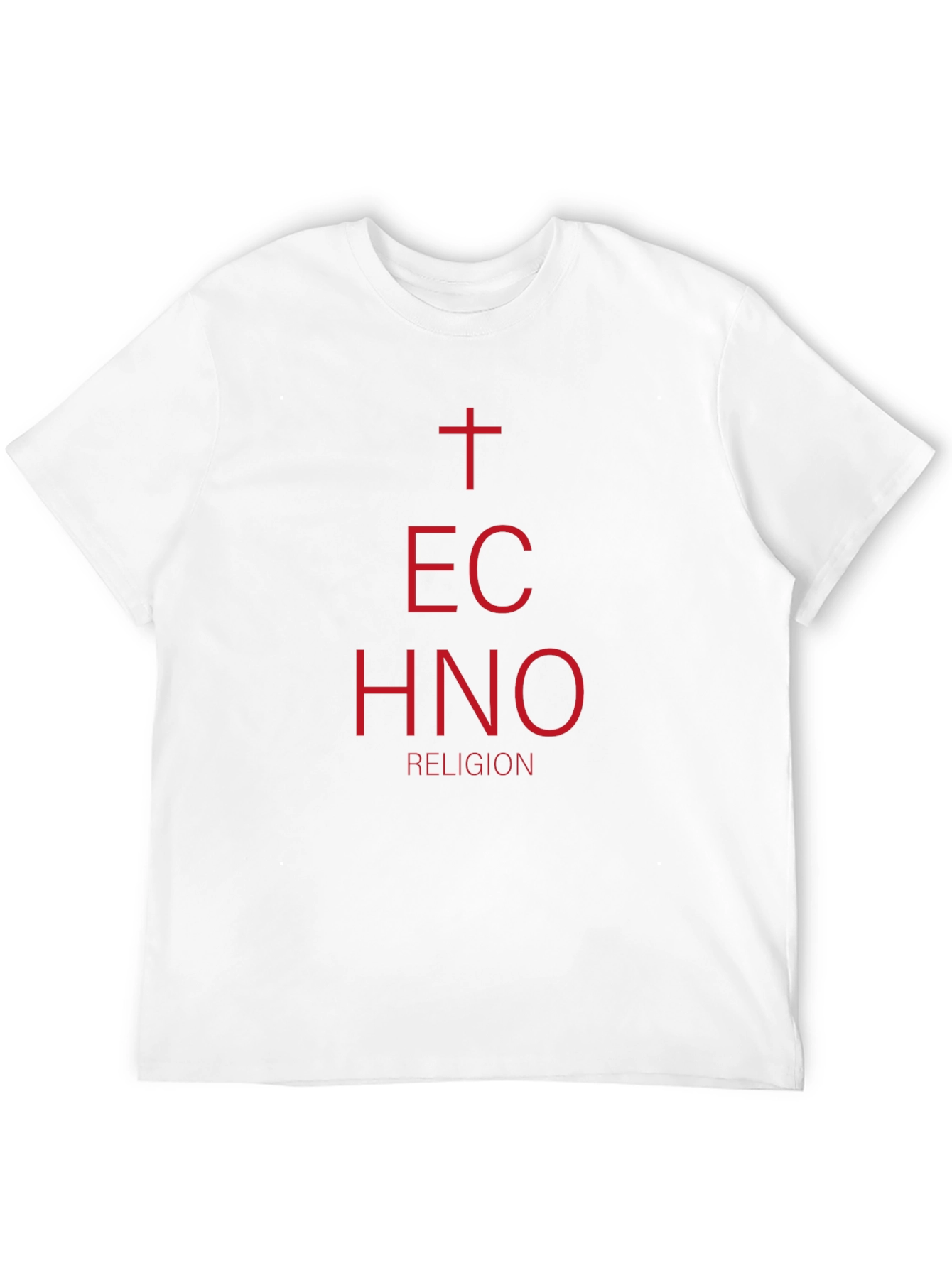 Techno Religion Graphic T-Shirt
